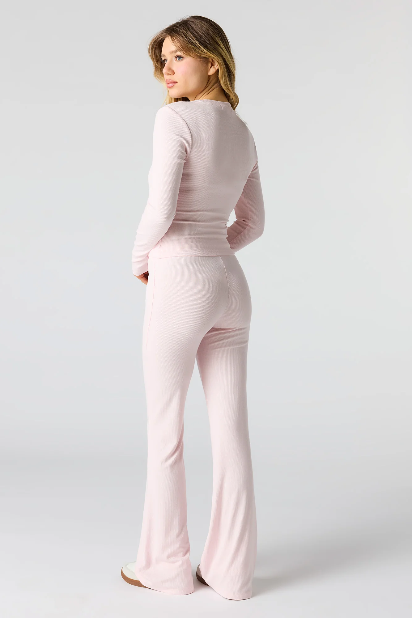 Active Ribbed Flare Pant - Image 21