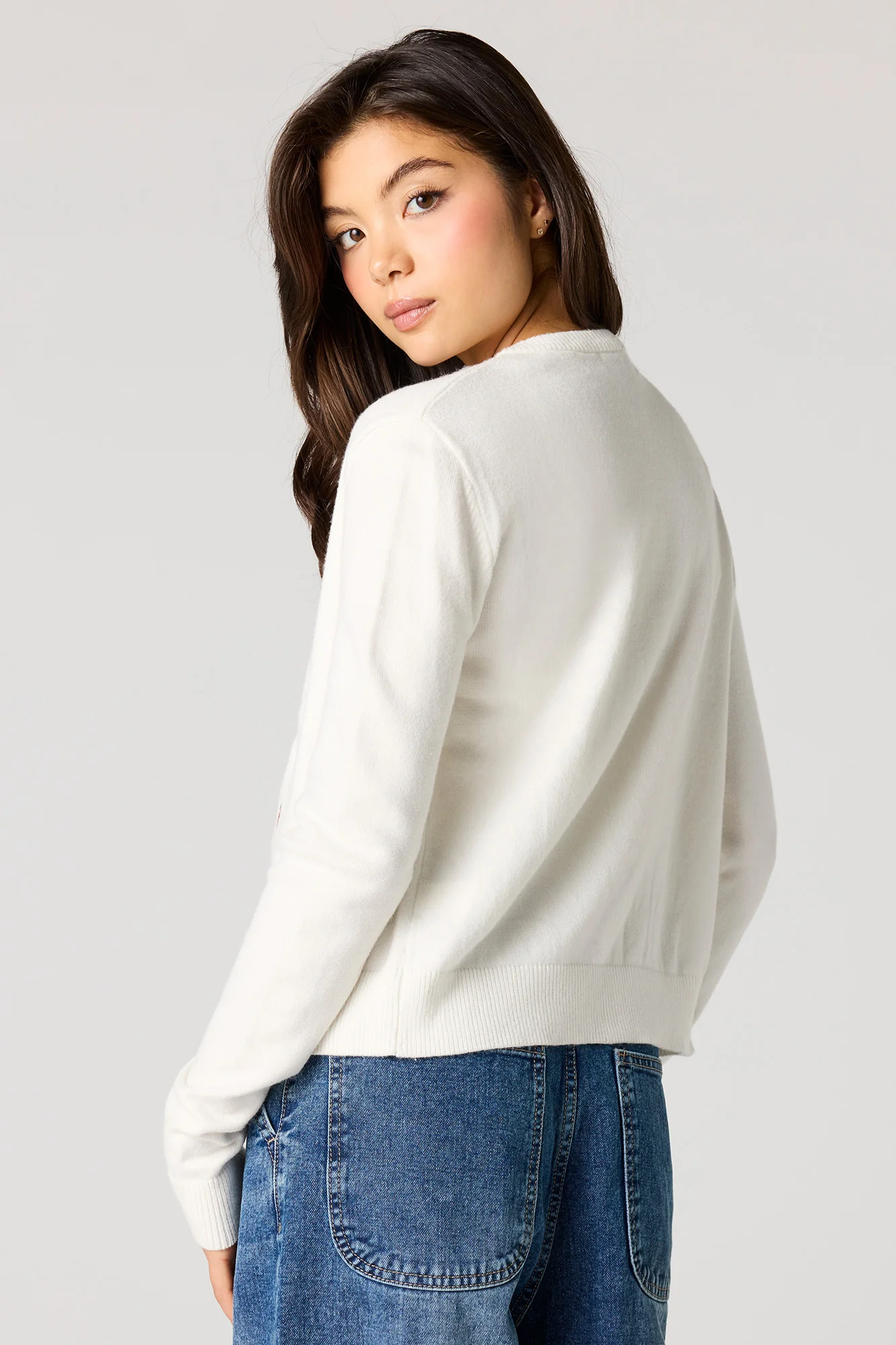 Embroidered Knit Cardigan - Image 12