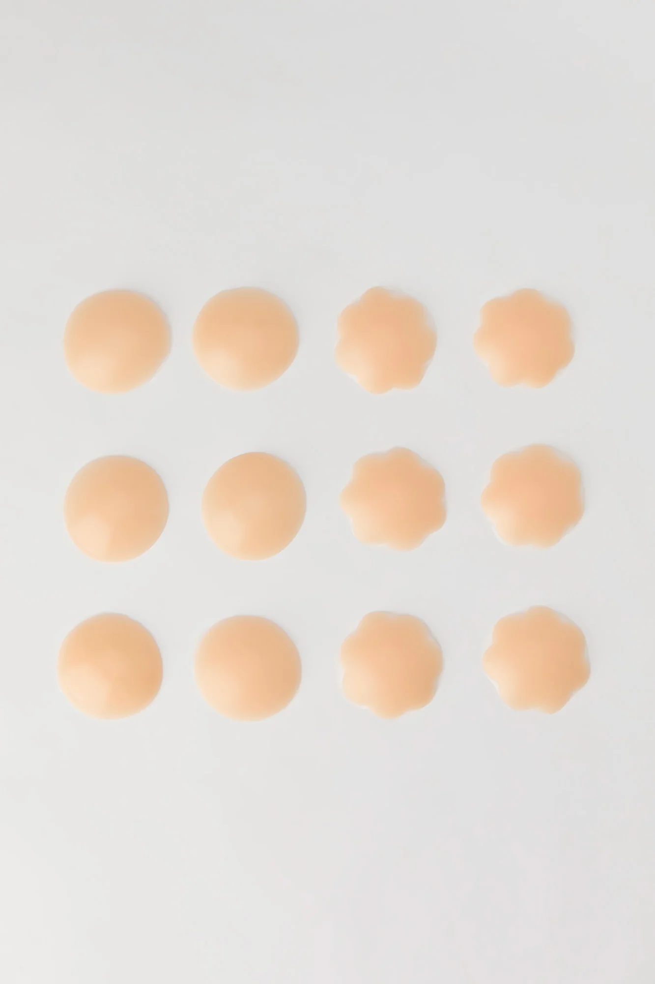 Adhesive Sticker & Silicone Pasties (6 Pairs)