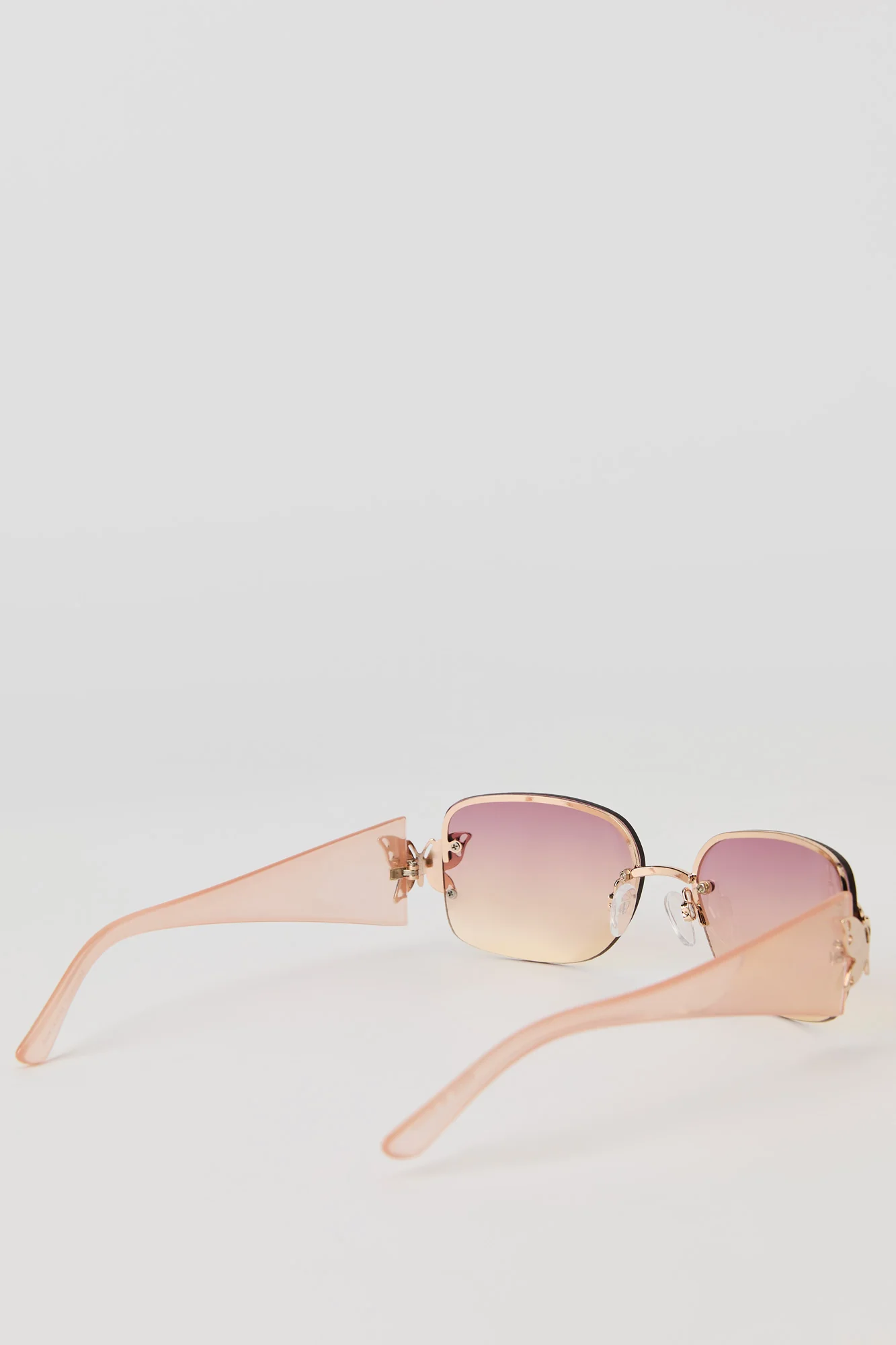 Rimless Butterfly Sunglasses - Image 3