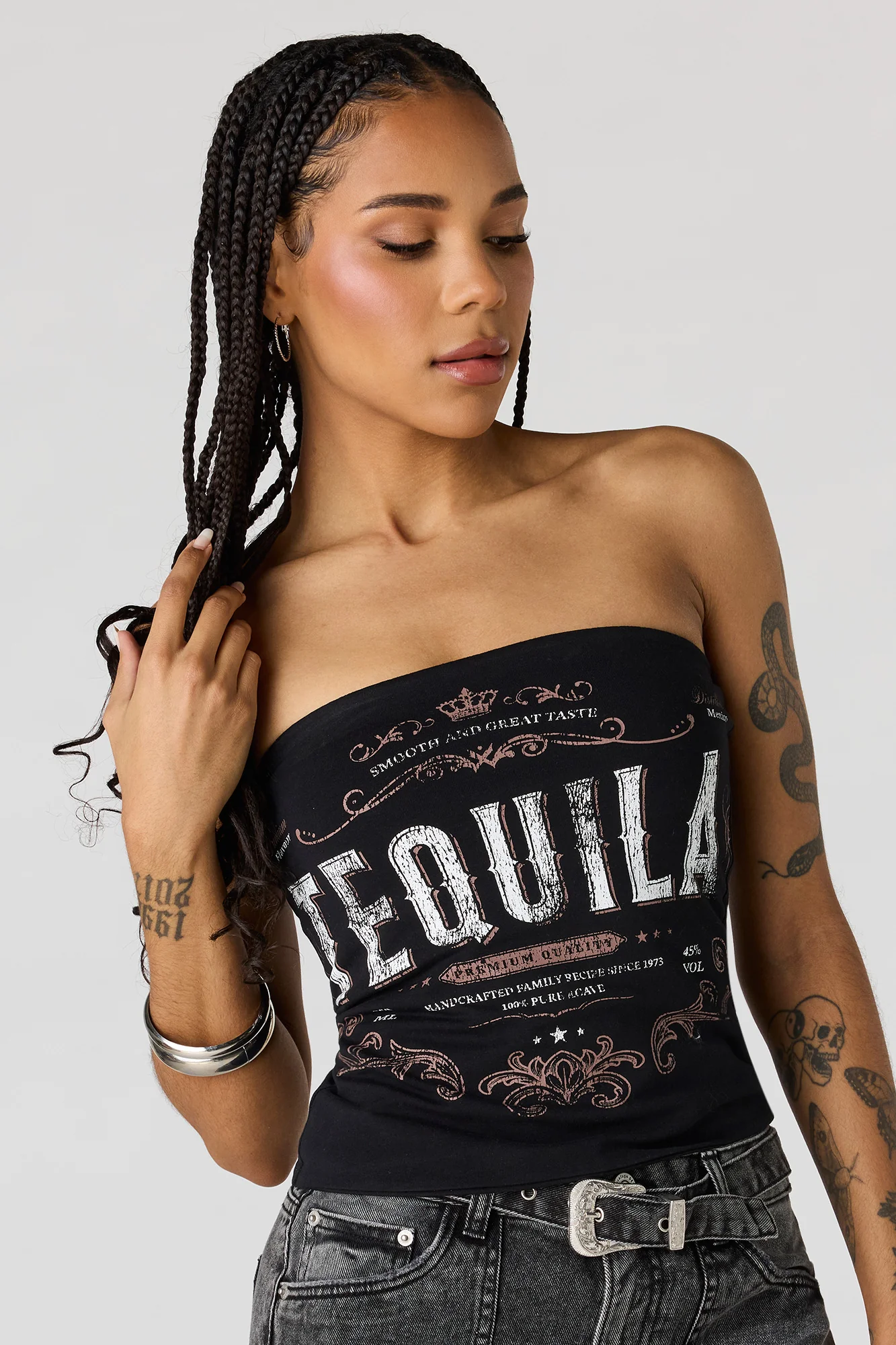 Graphic Tube Top - Image 4