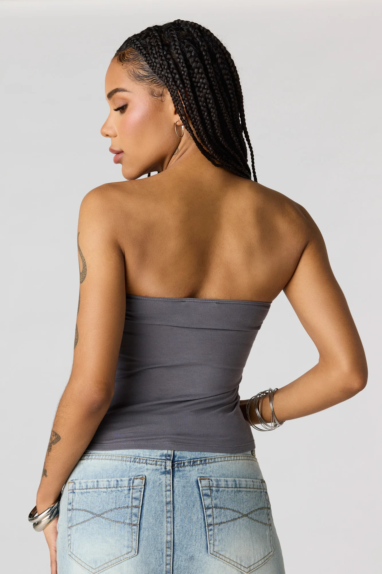 Rhinestone Tube Top - Image 5