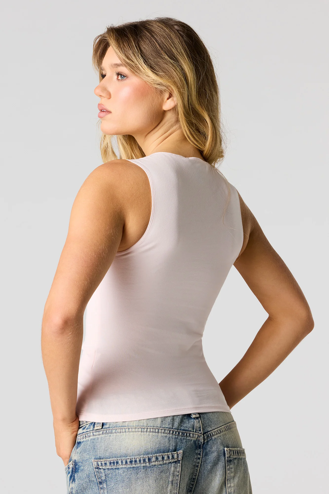 Soft Contour Tank with Built-In Bra - Image 26