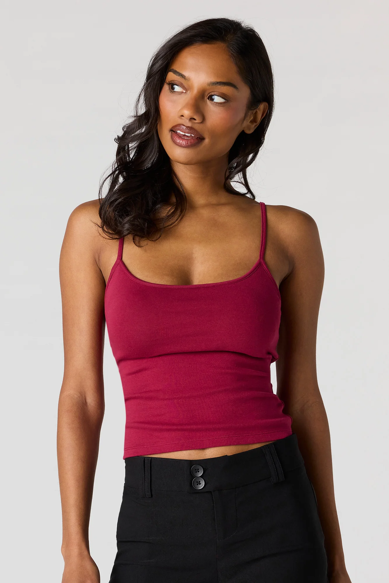 Braless Ribbed Cami - Image 29