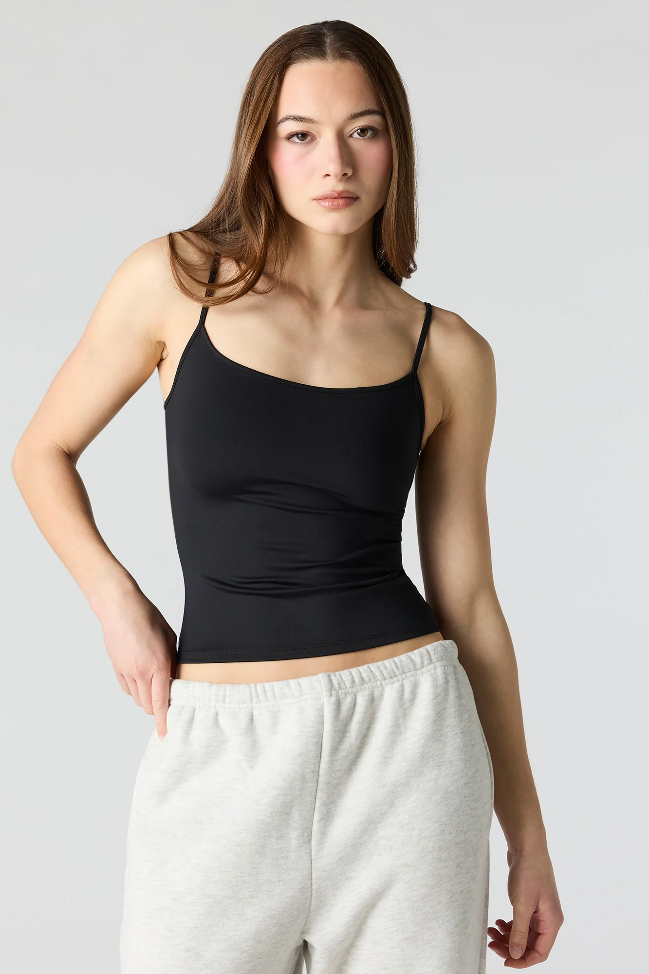 Luxe Heavy Contour Scoop Neck Cami - Image 4