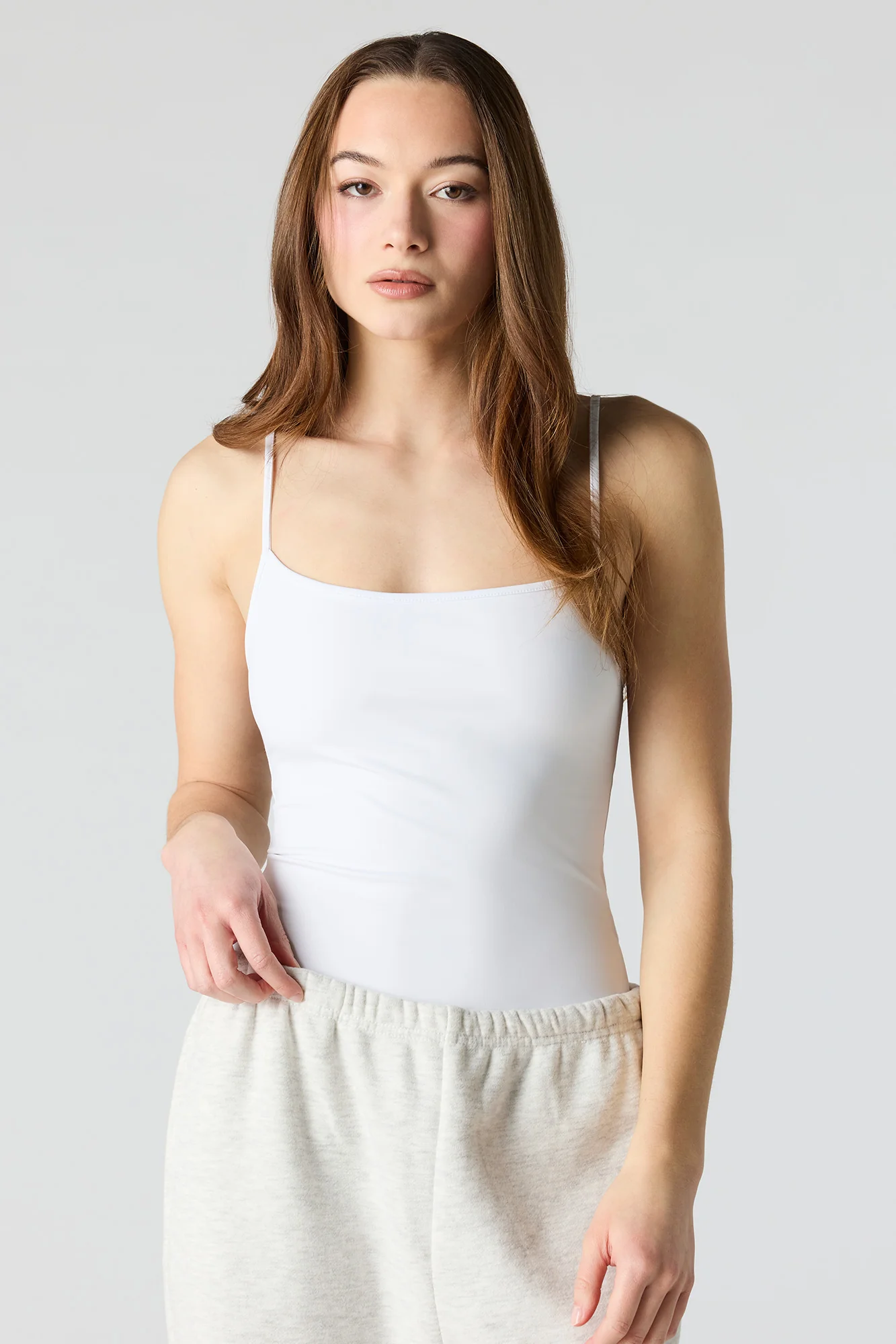 Luxe Heavy Contour Scoop Neck Cami - Image 7