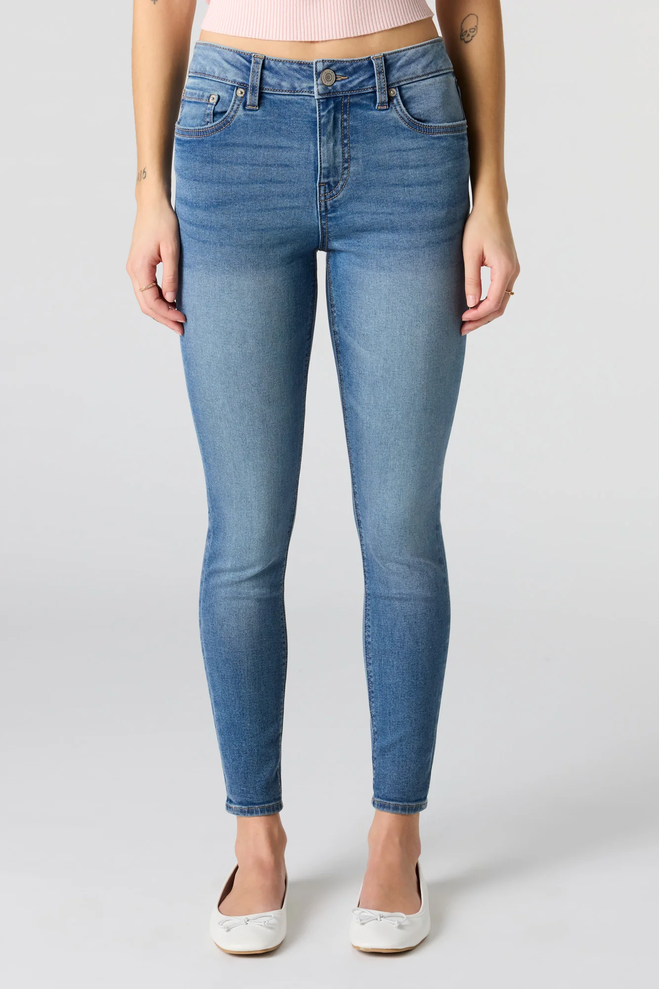 High Rise Skinny Medium Jean - Image 2
