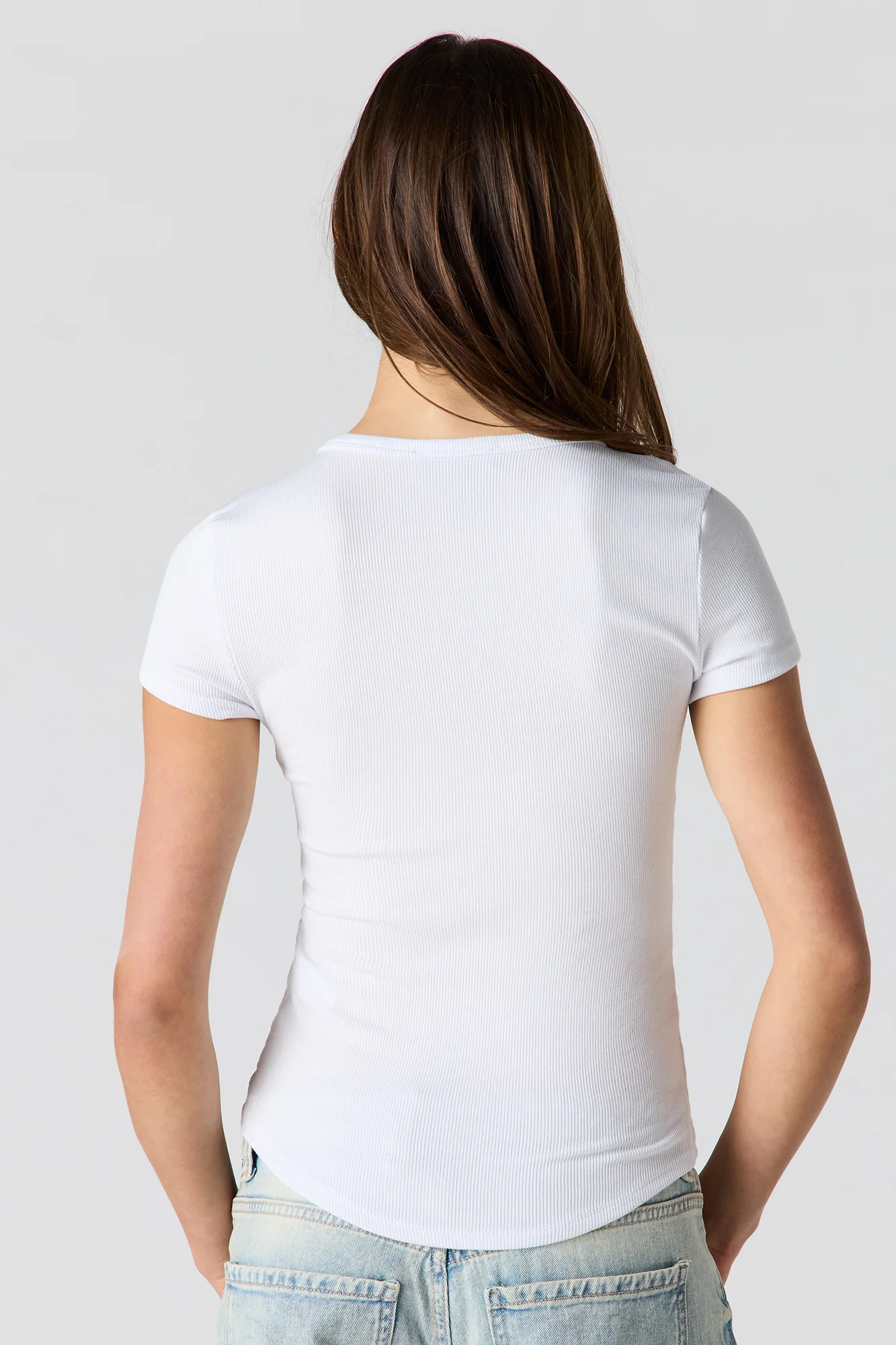 Classic Ribbed T-Shirt - Image 17