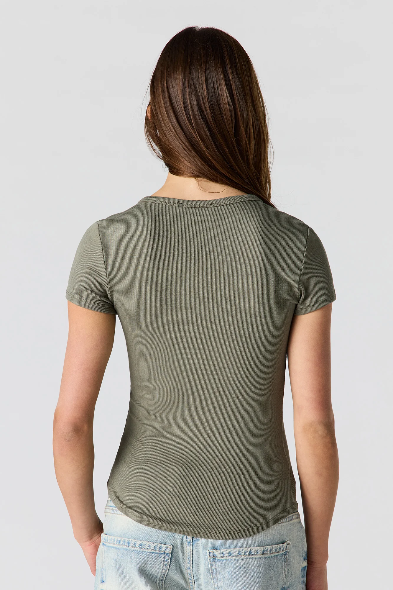 Classic Ribbed T-Shirt - Image 20