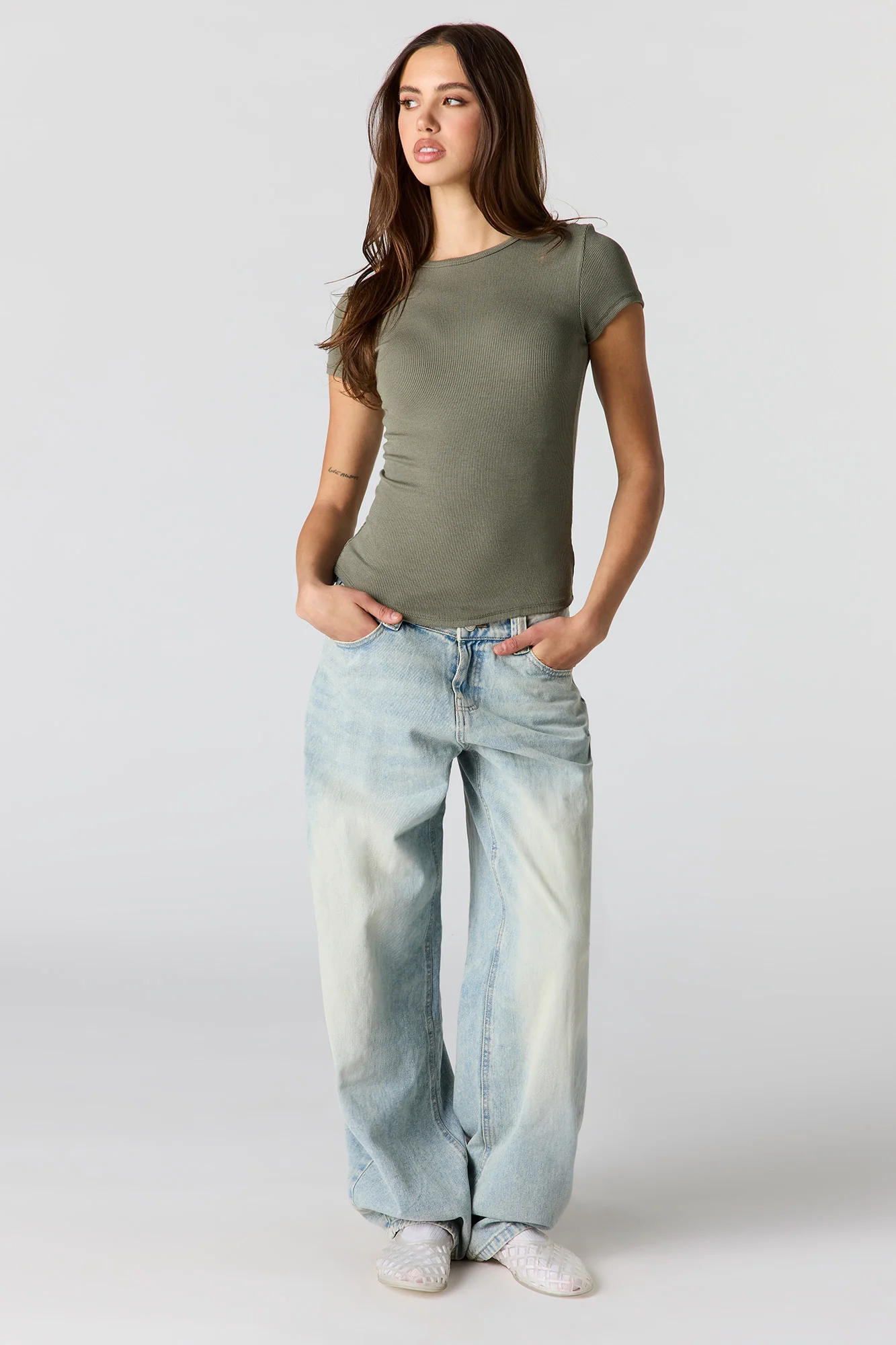 Classic Ribbed T-Shirt - Image 21