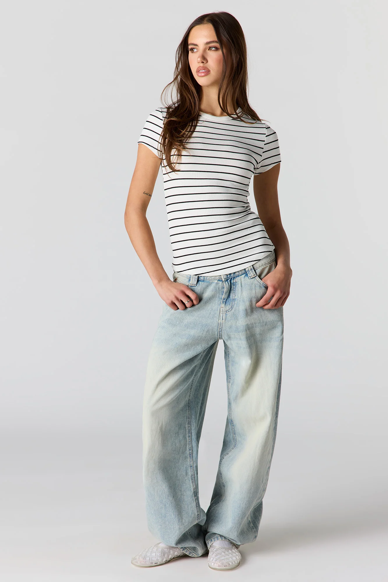 Classic Ribbed T-Shirt - Image 3