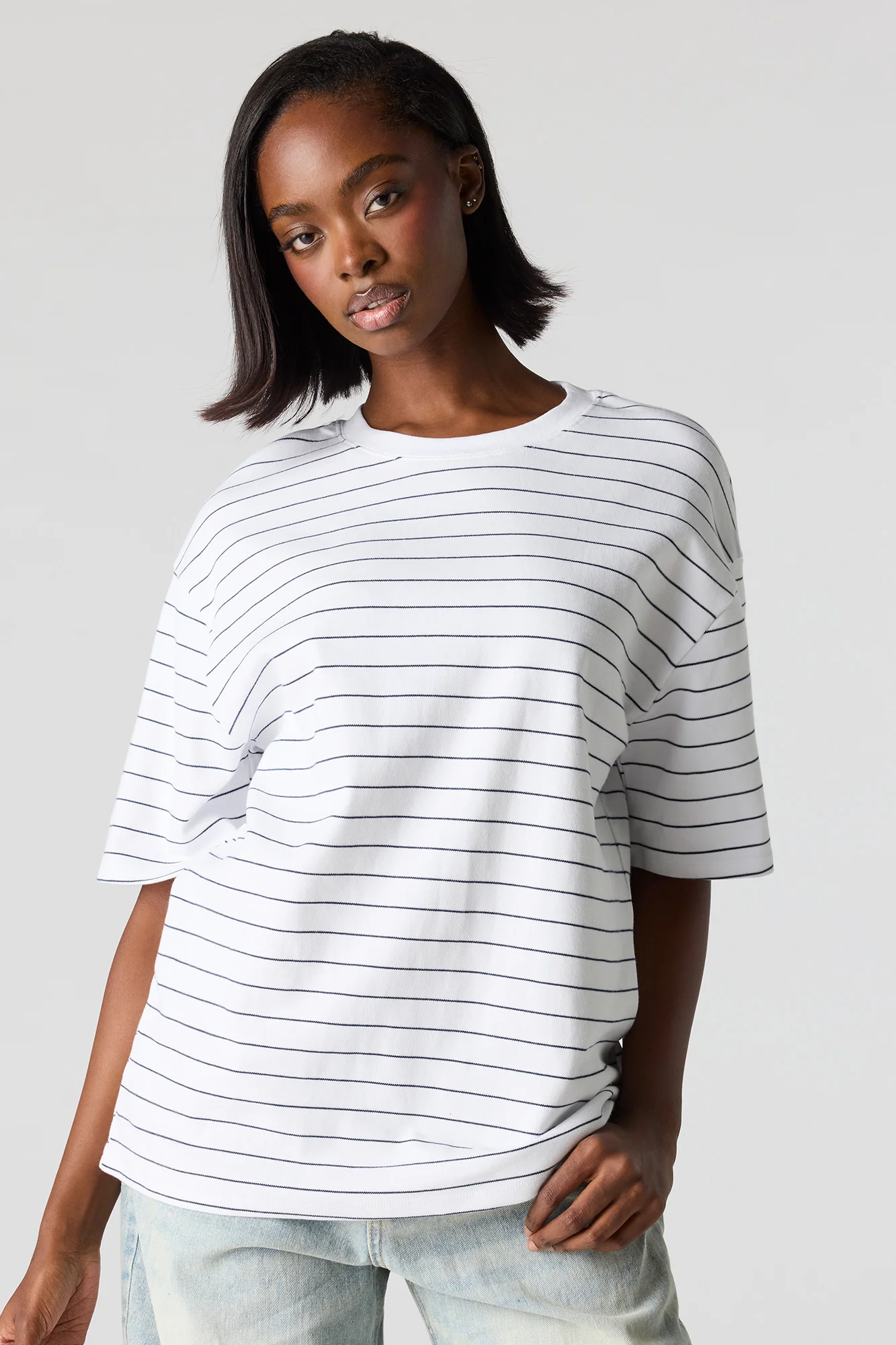 Luxe Heavy Cotton Oversized Boxy T-Shirt - Image 14