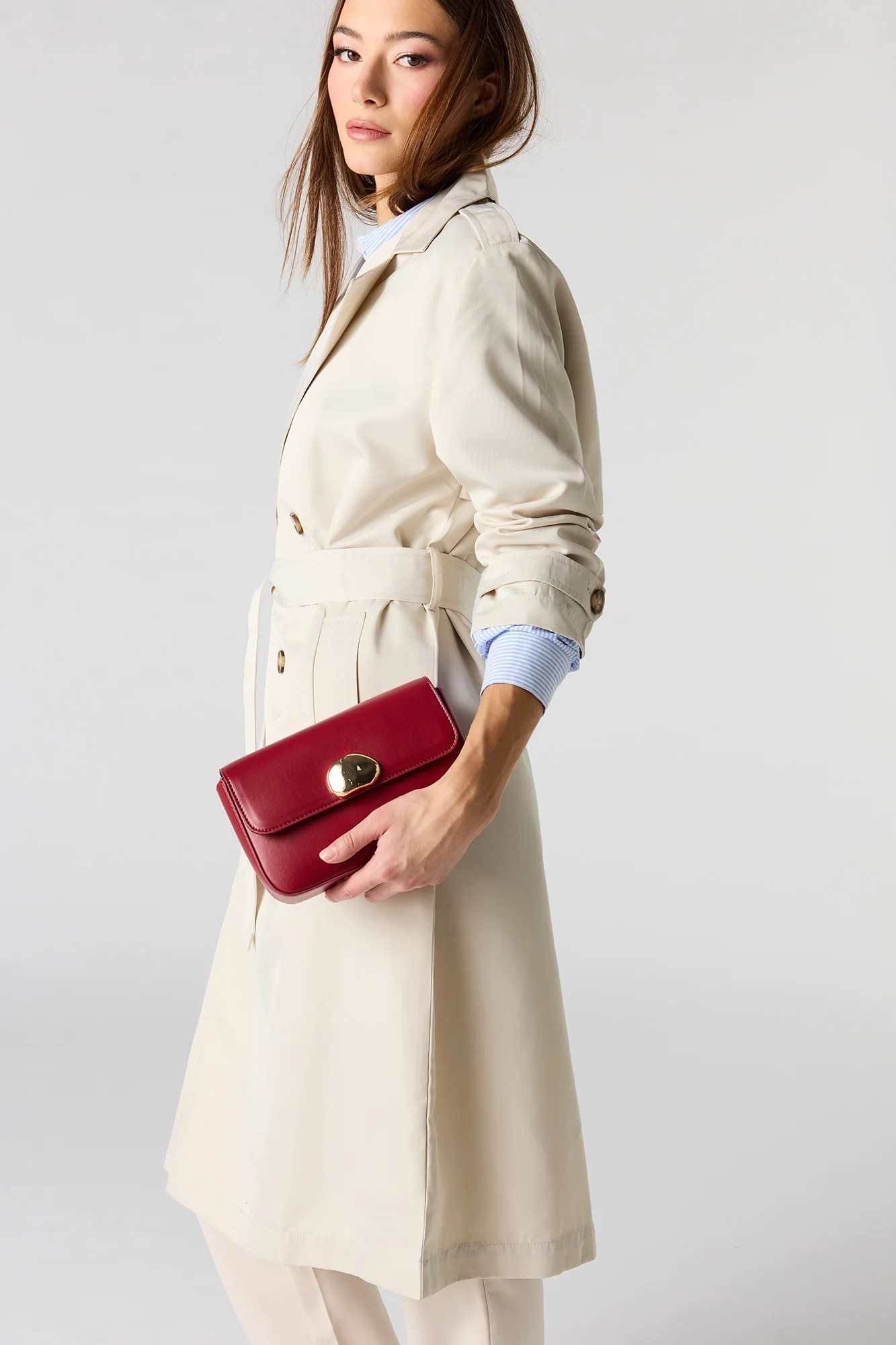 Belted Trench Coat - Image 4