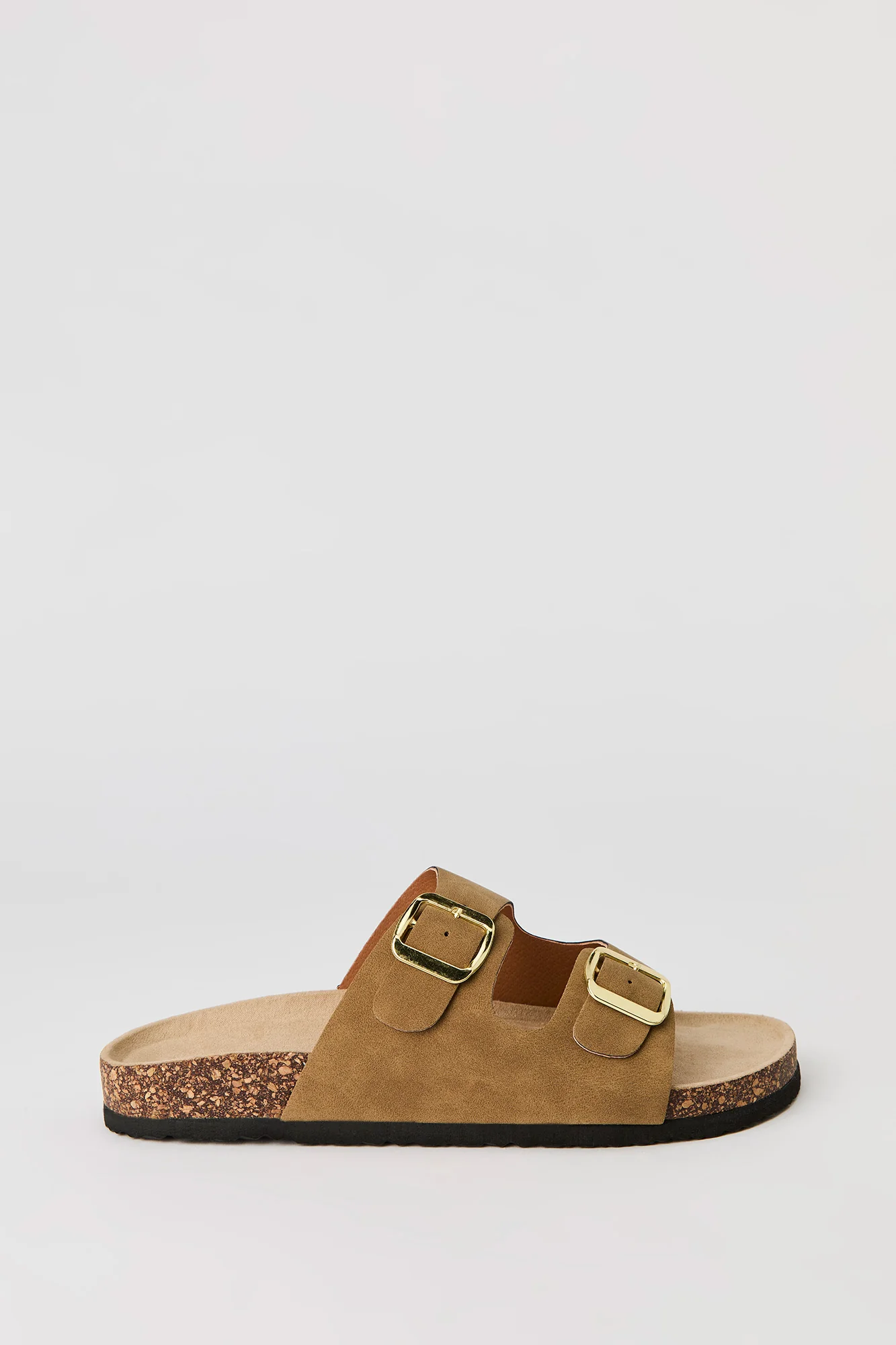 Buckled Cork Slide Sandal - Image 11