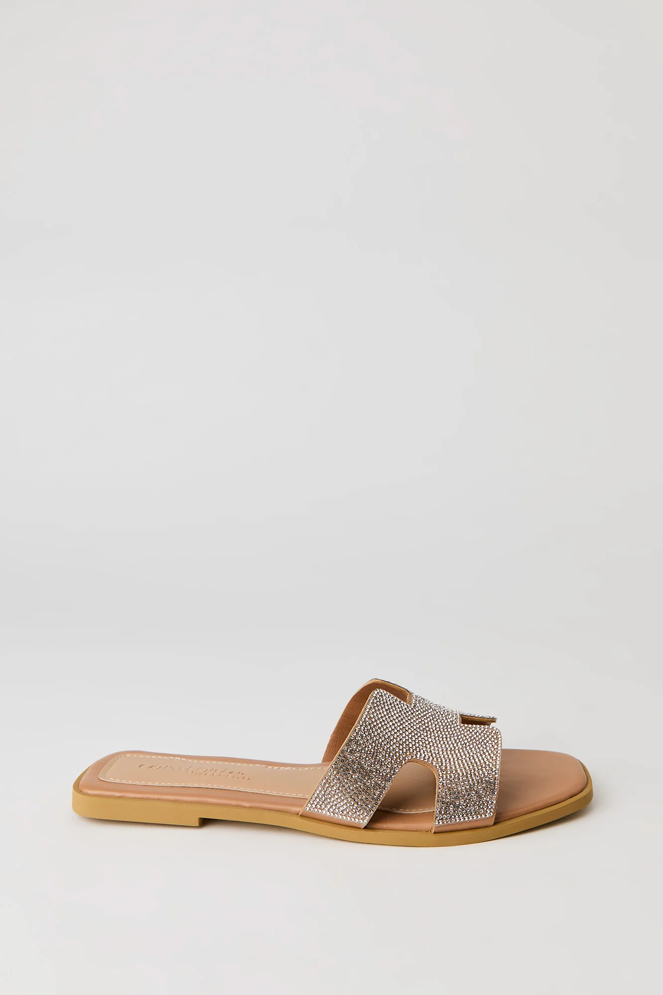 Rhinestone H Band Sandal