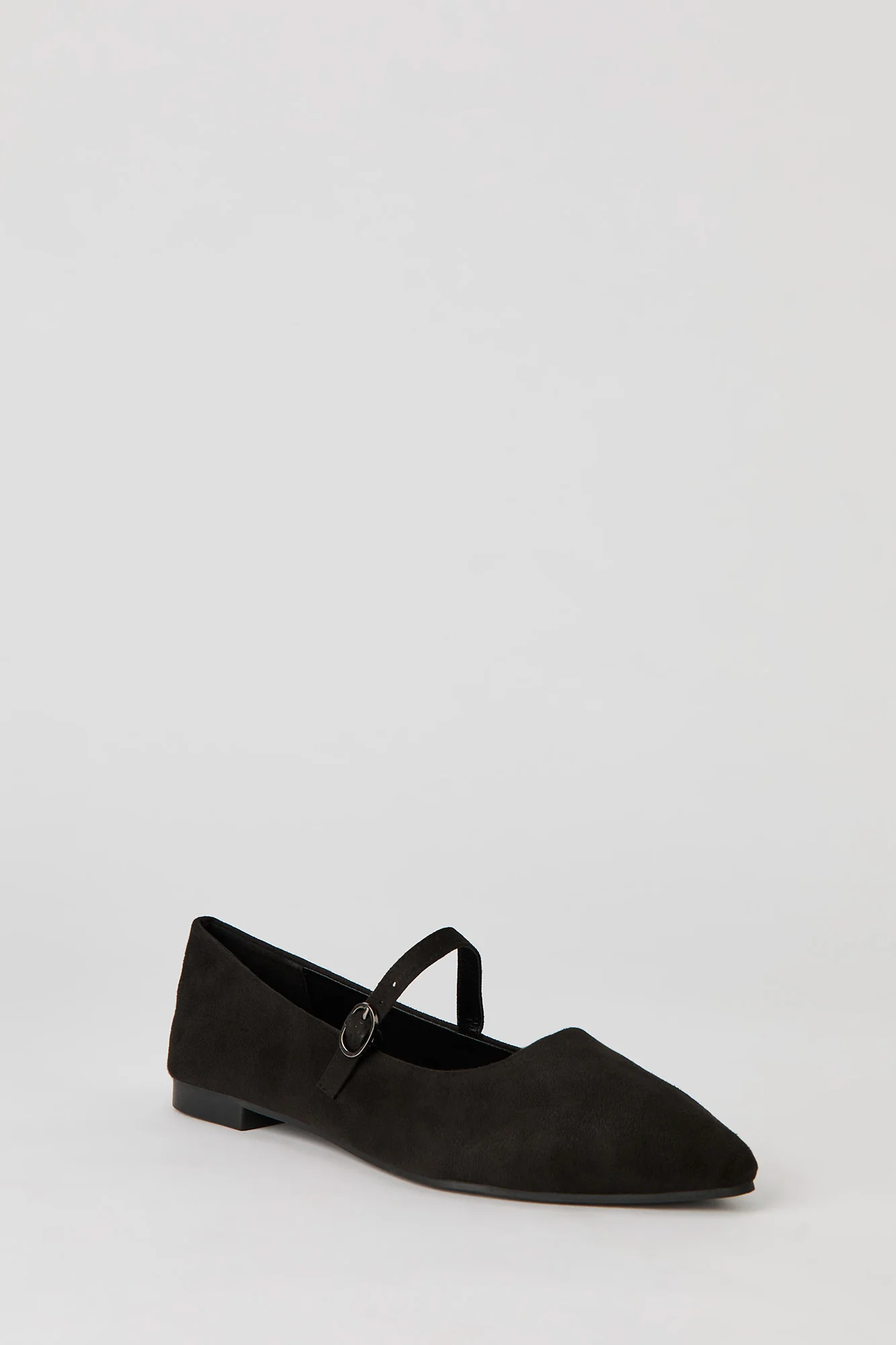 Faux Suede Mary Jane Ballet Flat - Image 6