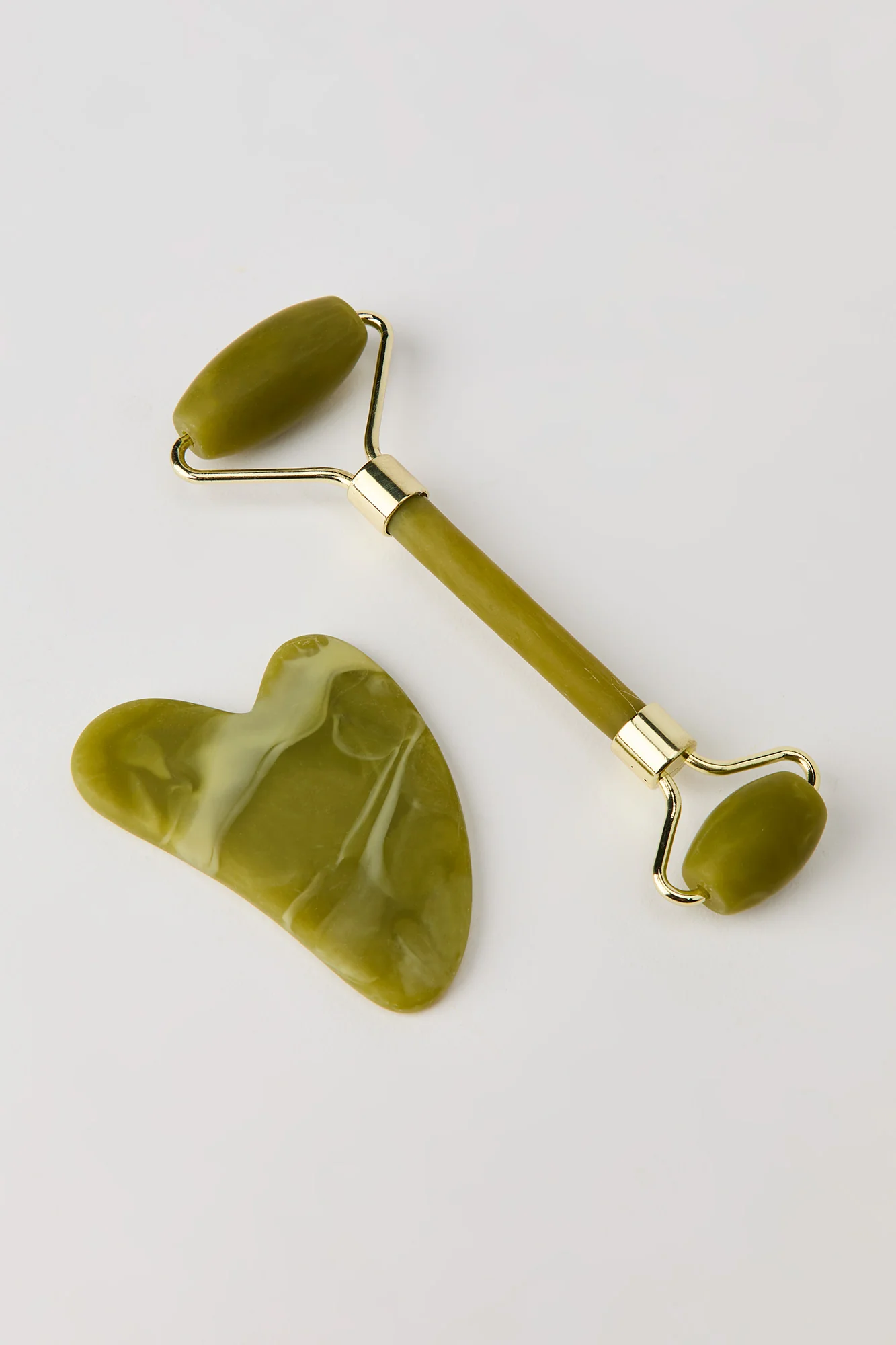 Gua Sha & Face Roller Set (2 Pcs) - Image 3