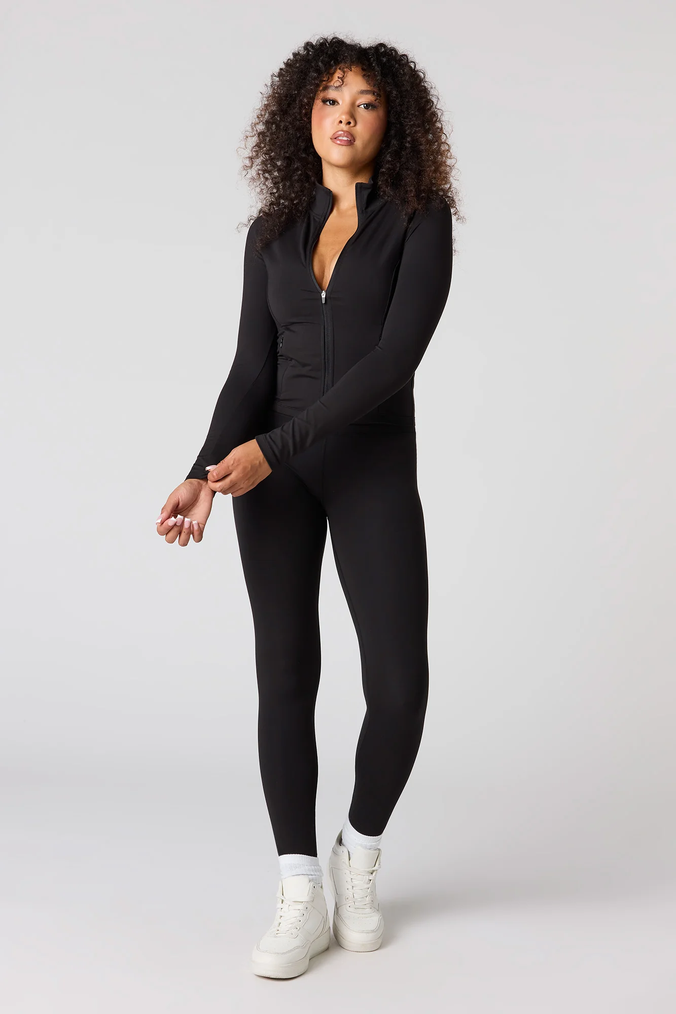 Active High Density Zip-Up Jacket - Image 7