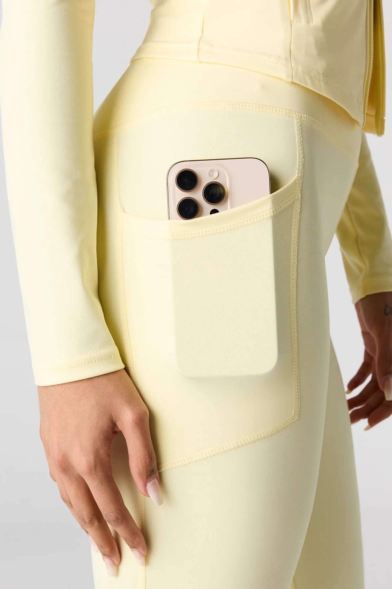 Active High Density Side Pocket Legging - Image 17