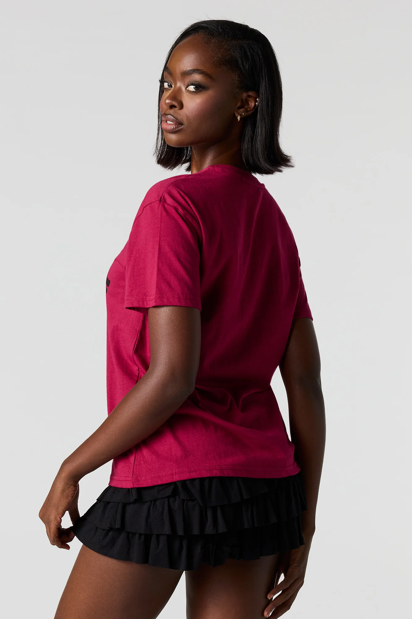 Puff Print Boyfriend T-Shirt - Image 6