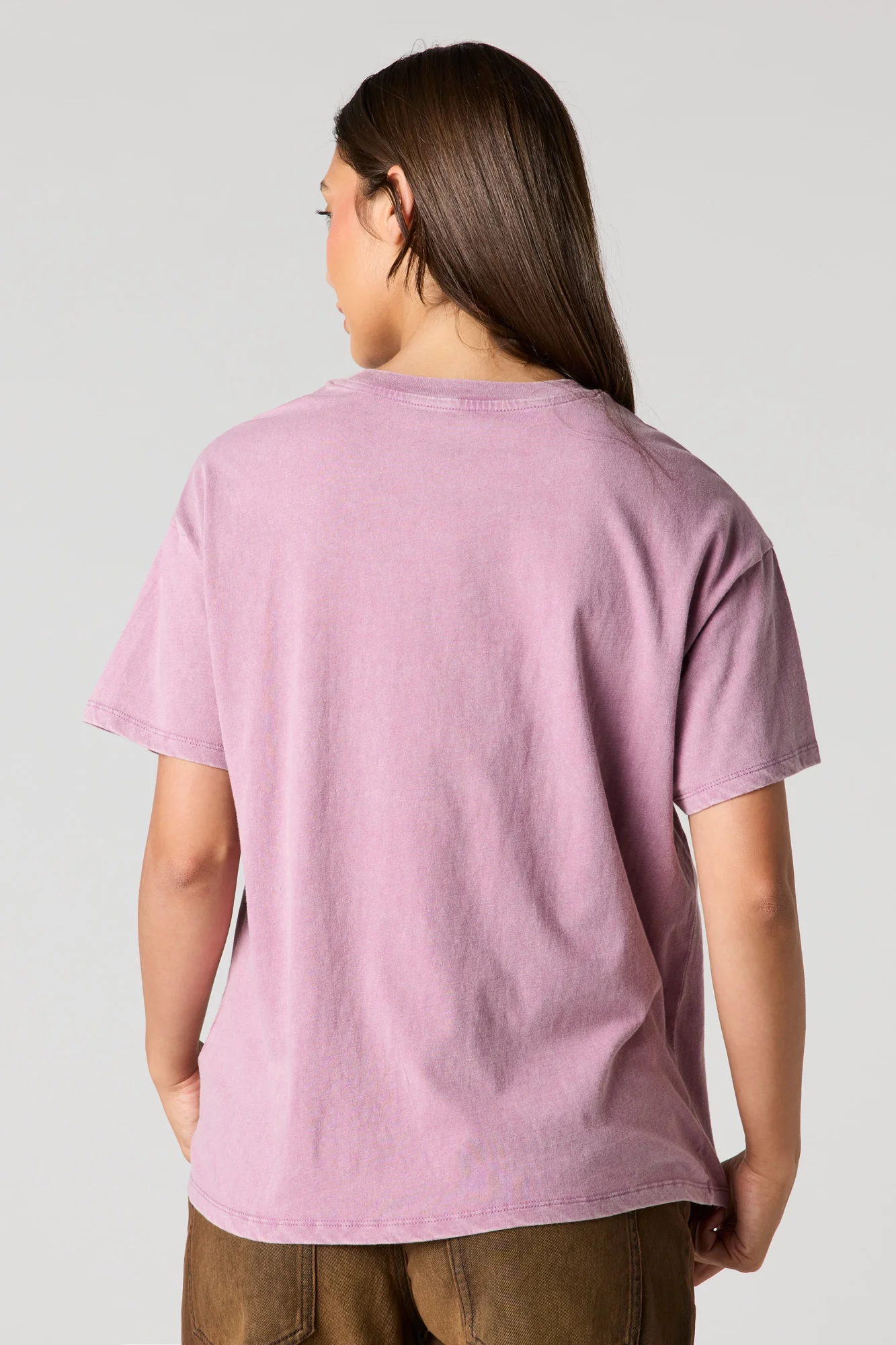 Cosmic Graphic Washed Boyfriend T-Shirt - Image 17
