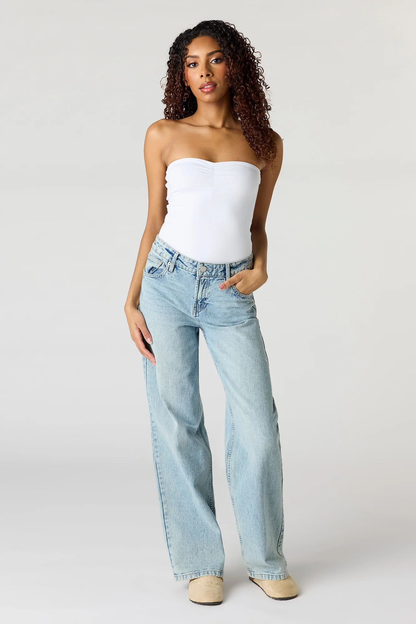 Contour Cinched Tube Bodysuit - Image 11