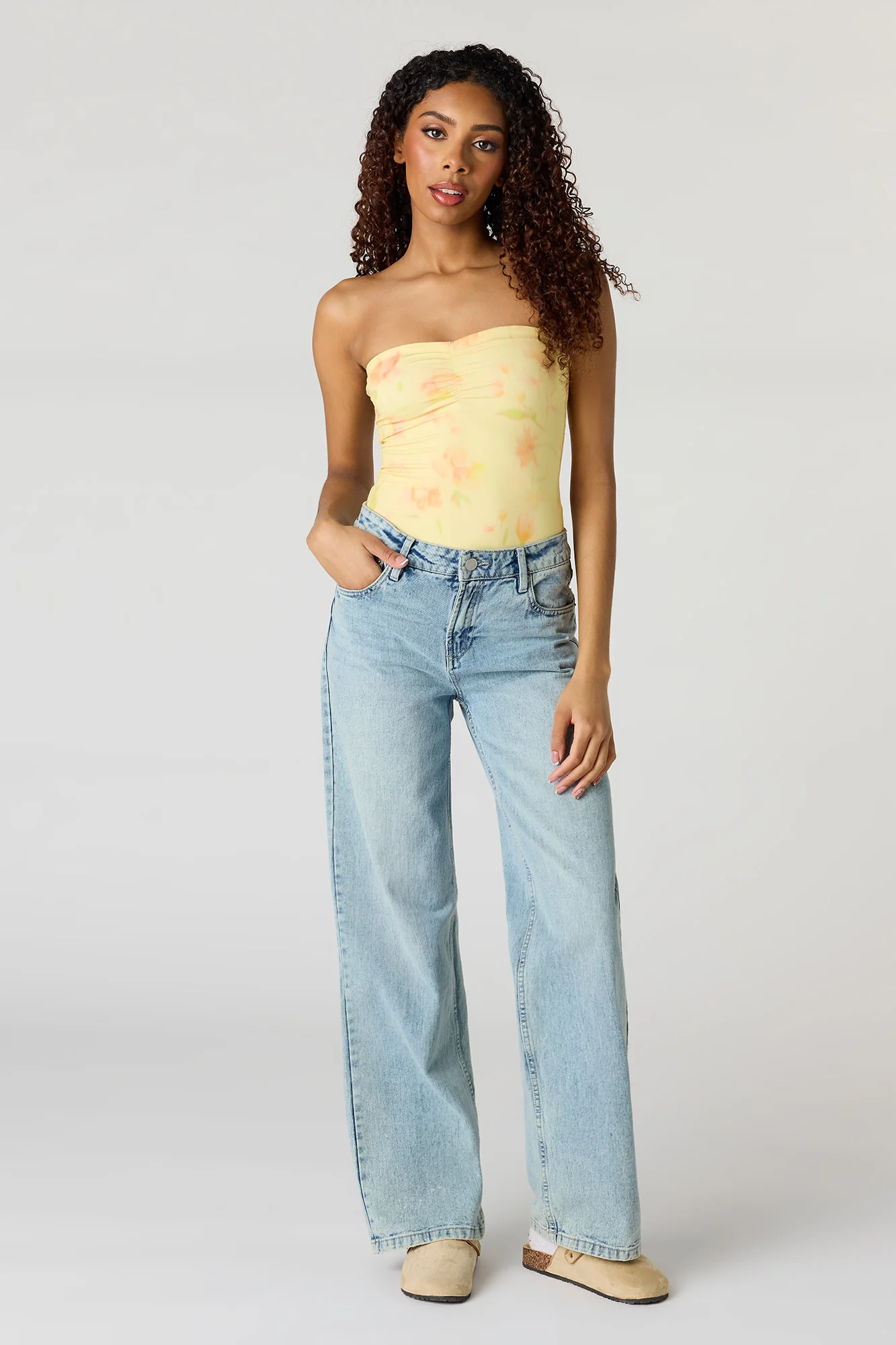 Contour Cinched Tube Bodysuit - Image 3