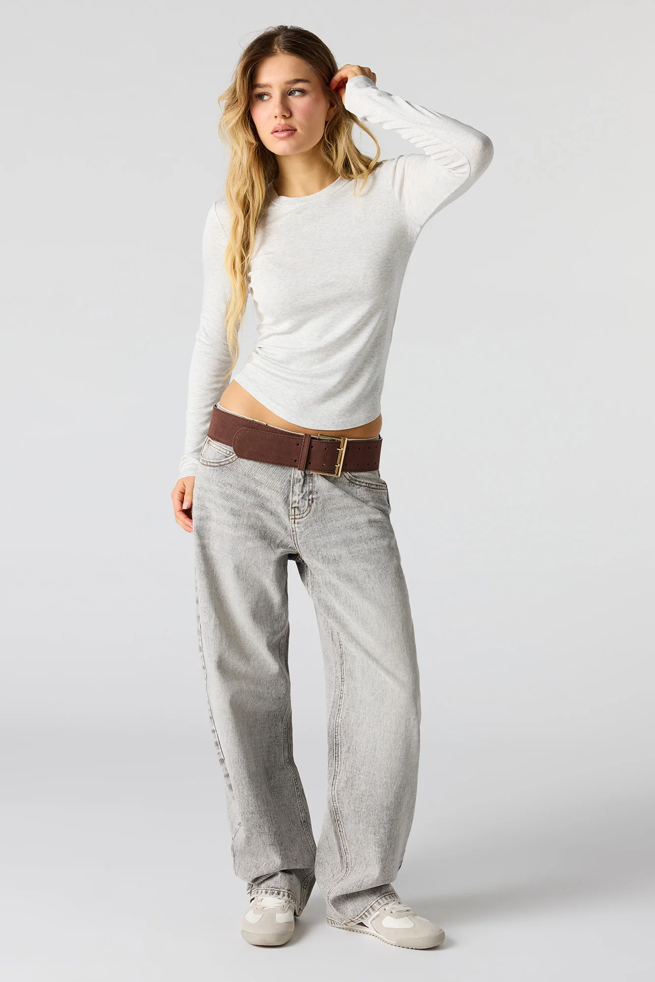 Ribbed Long Sleeve Top - Image 13