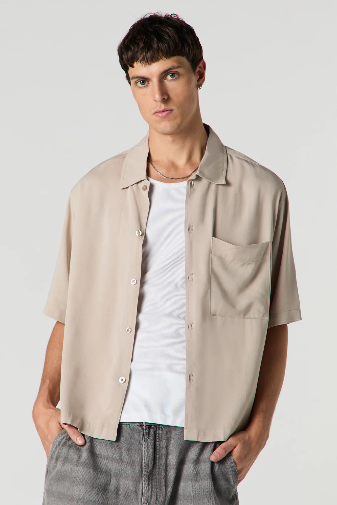 Boxy Button-Up Top - Image 10