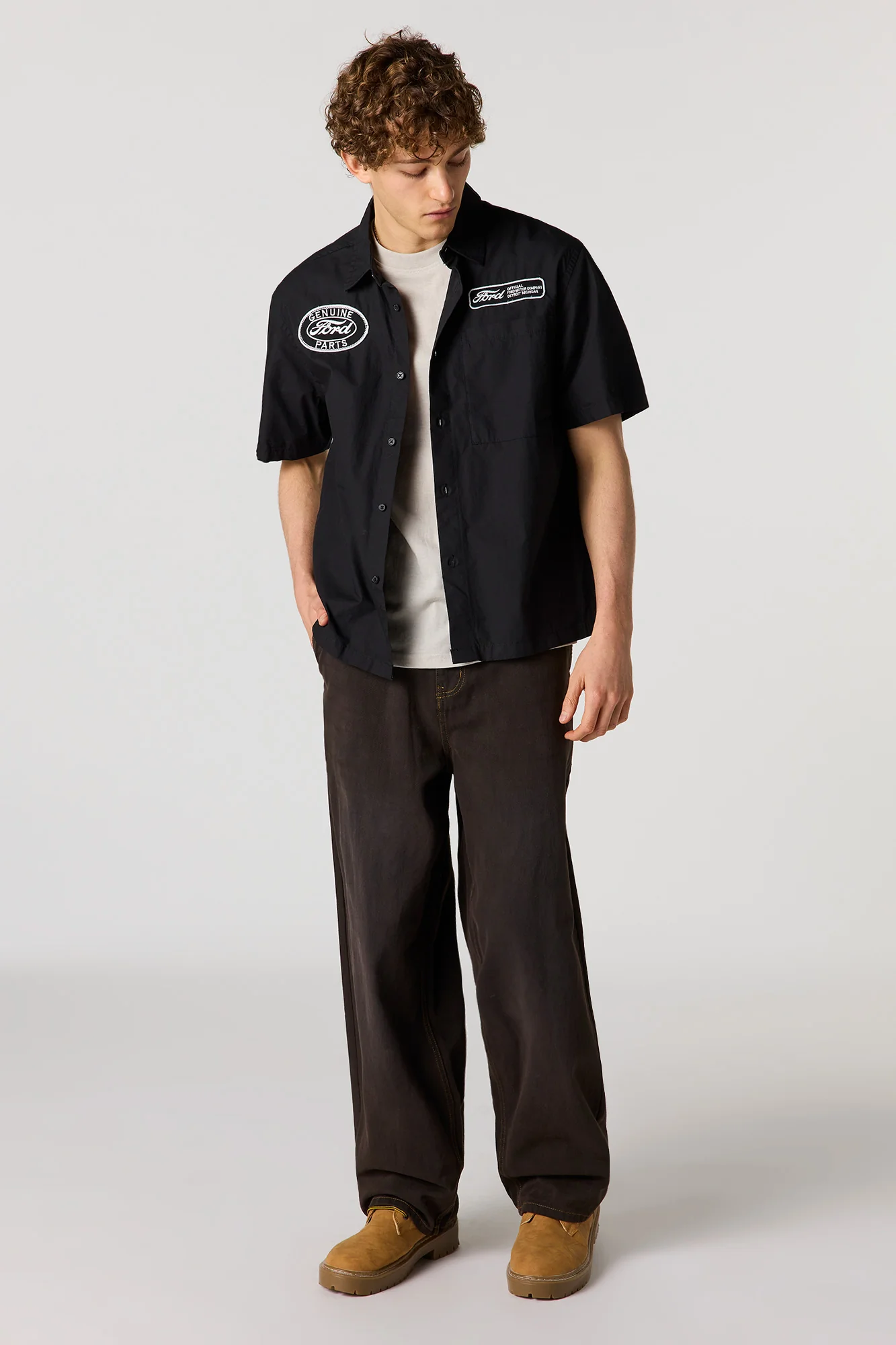 Ford Patch Button-Up Top - Image 6