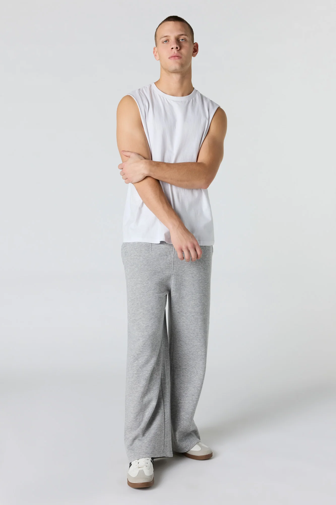 Fleece Wide Leg Sweatpant - Image 11
