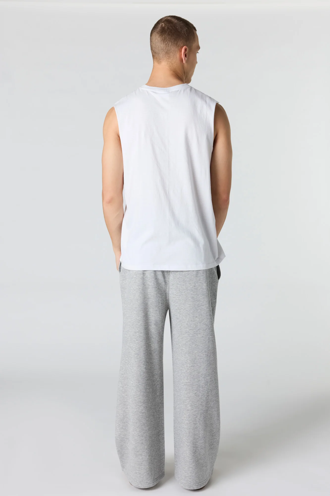 Fleece Wide Leg Sweatpant - Image 12