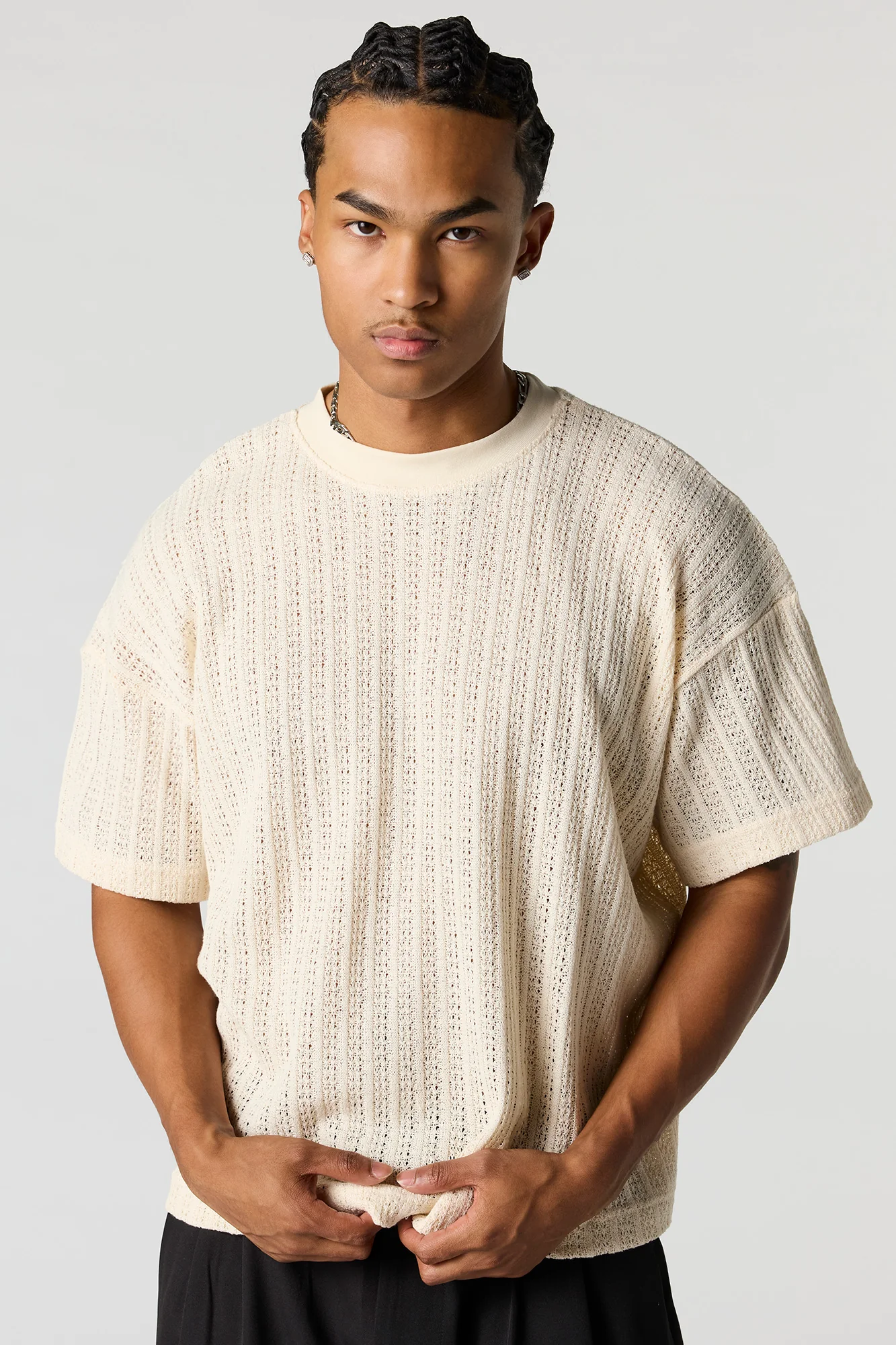 Premium Heavyweight Cotton Textured Boxy T-Shirt