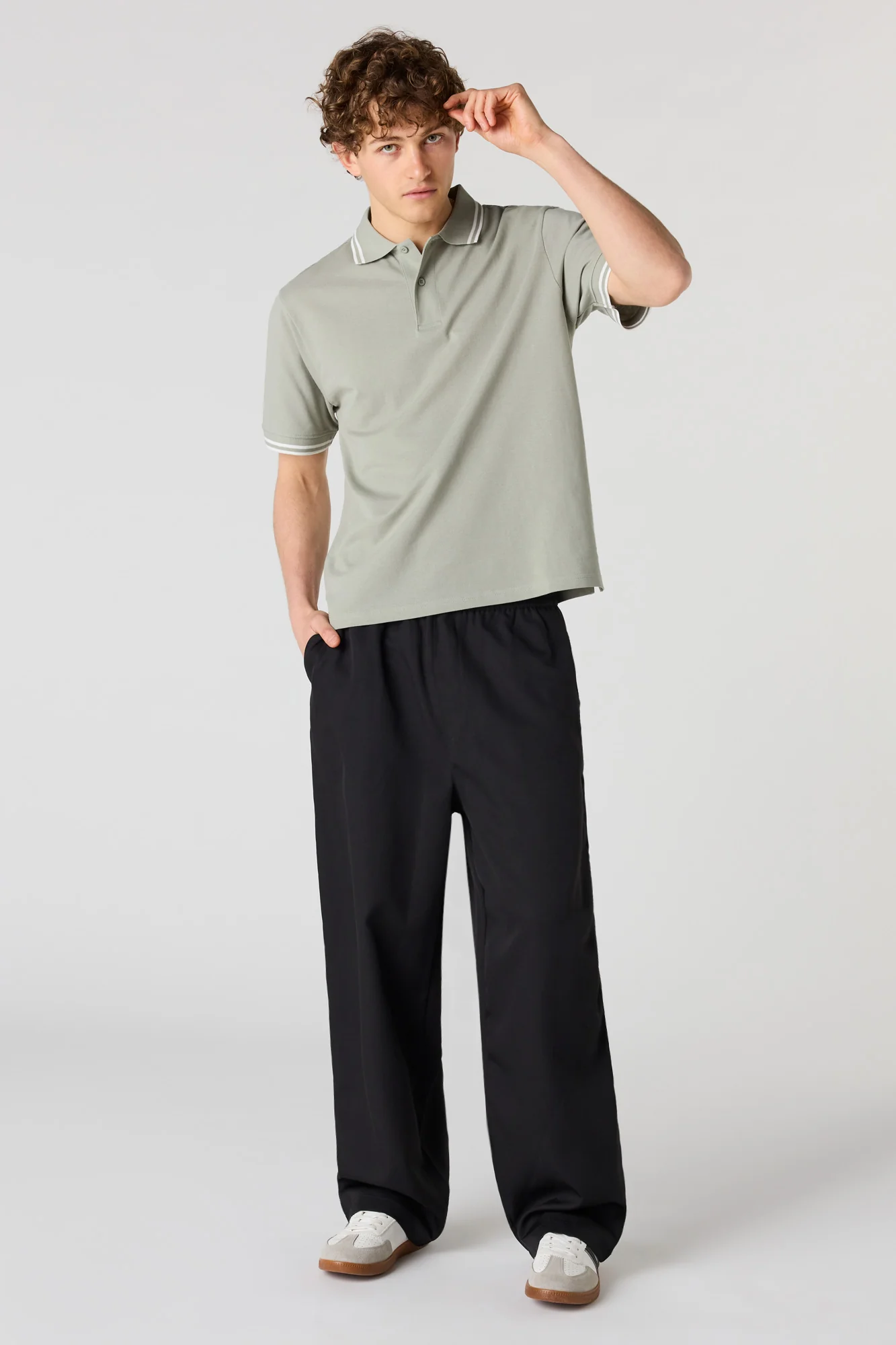 Striped Trim Polo - Image 10