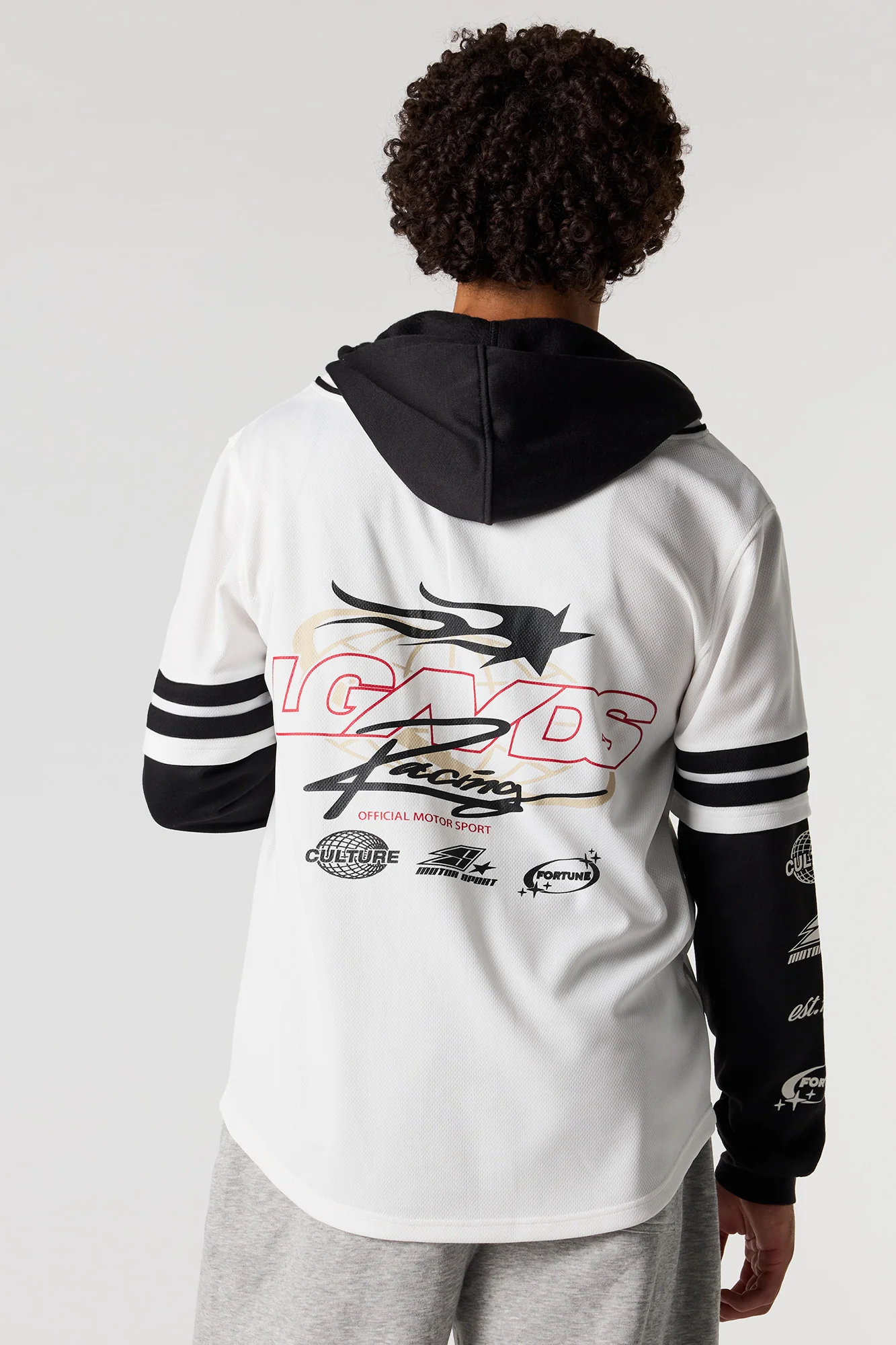 Legends Graphic Long Sleeve Hooded Jersey - Image 2