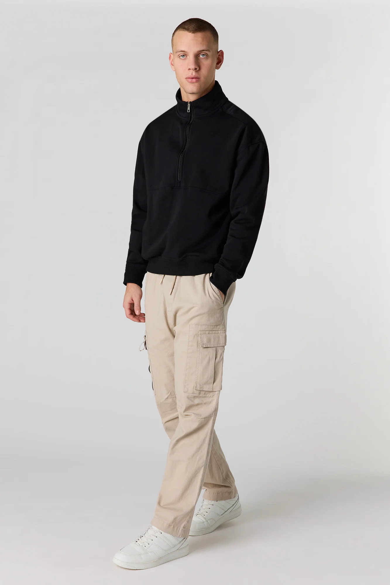 Zip Pocket Baggy Cargo Pant - Image 11