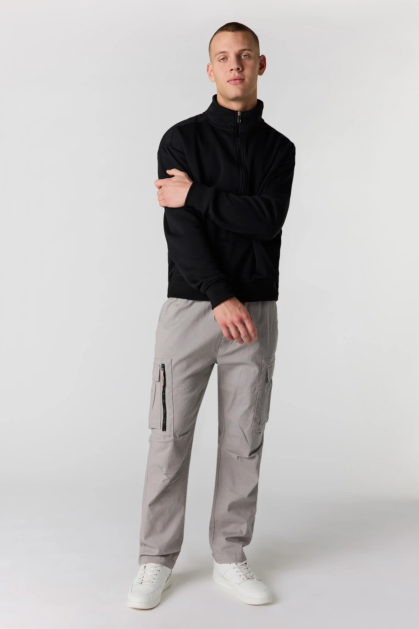 Zip Pocket Baggy Cargo Pant - Image 8