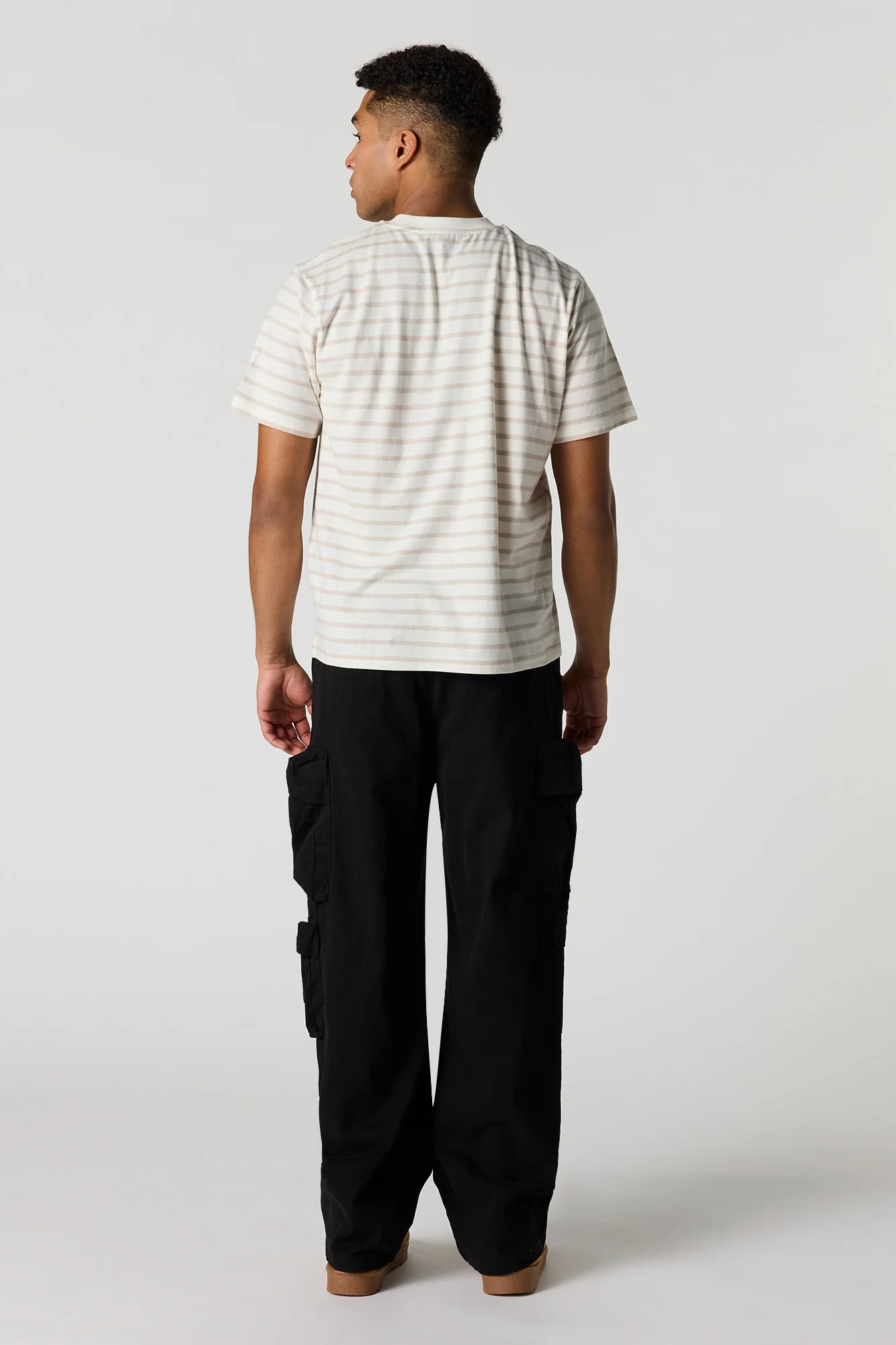 Respect Graphic Baggy Cargo Jogger - Image 7