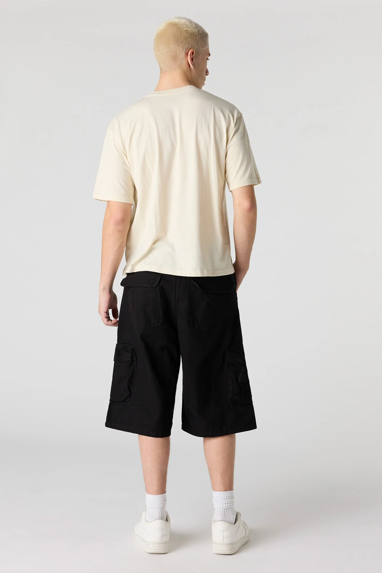 Denim Cargo Short - Image 9