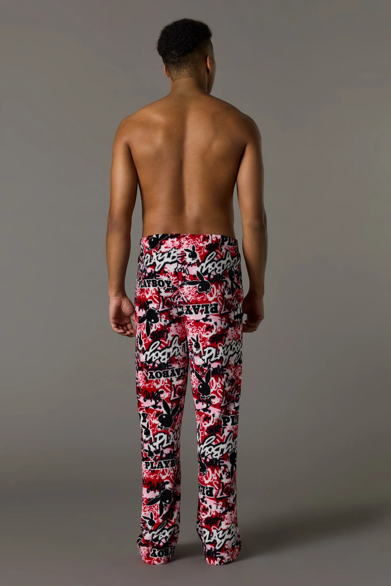Playboy Printed Plush Pajama Pant - Image 3
