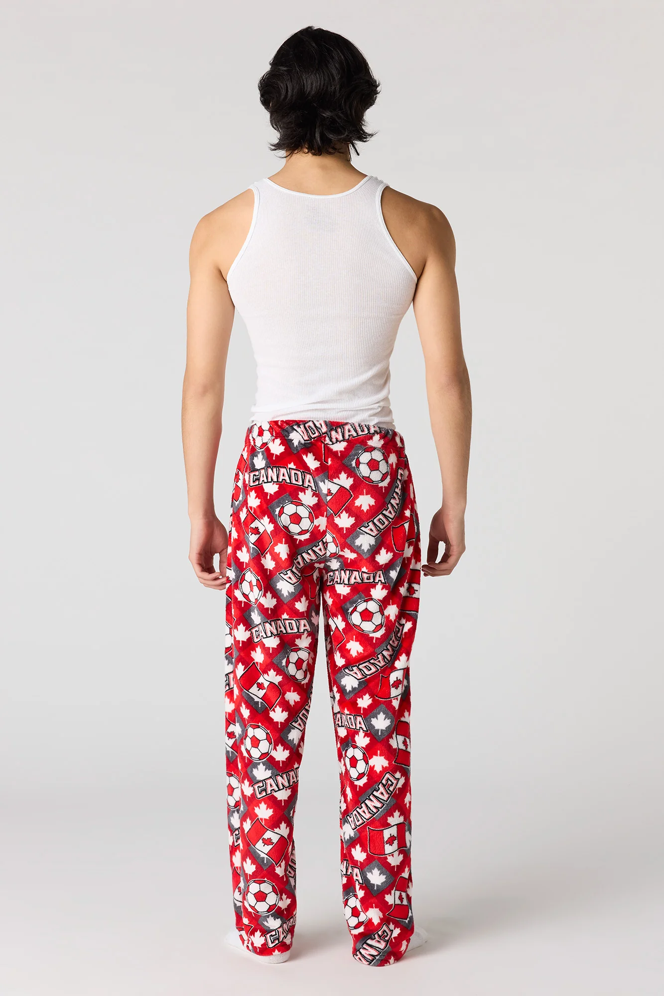Canada Print Plush Pajama Pant - Image 3