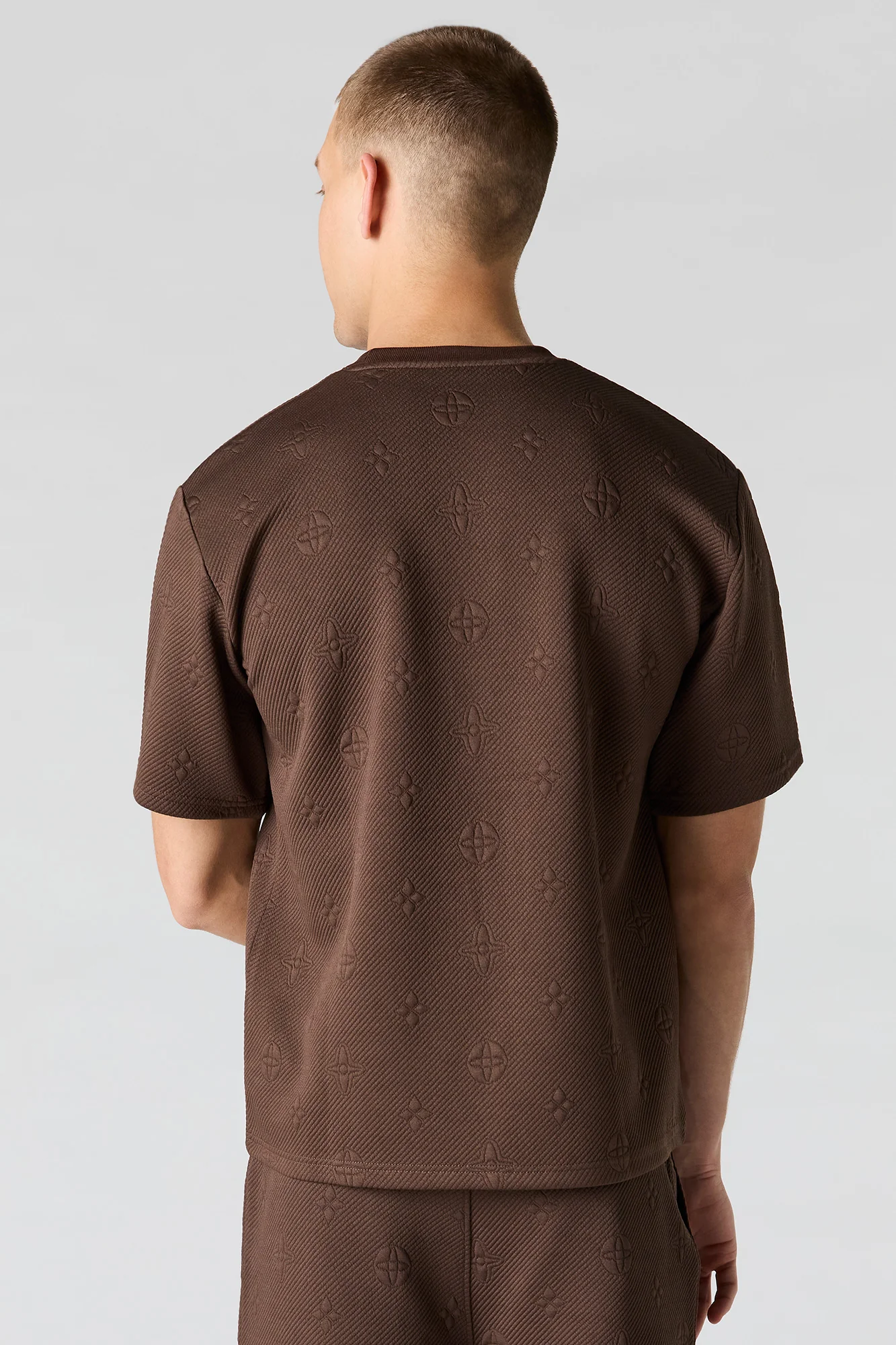 Jacquard Knit T-Shirt - Image 2