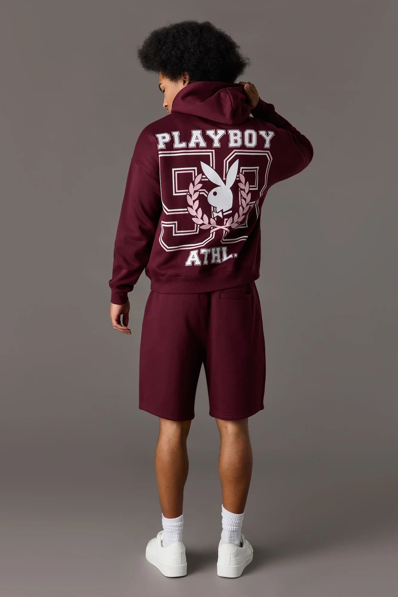 Playboy Graphic Fleece Short - Image 3