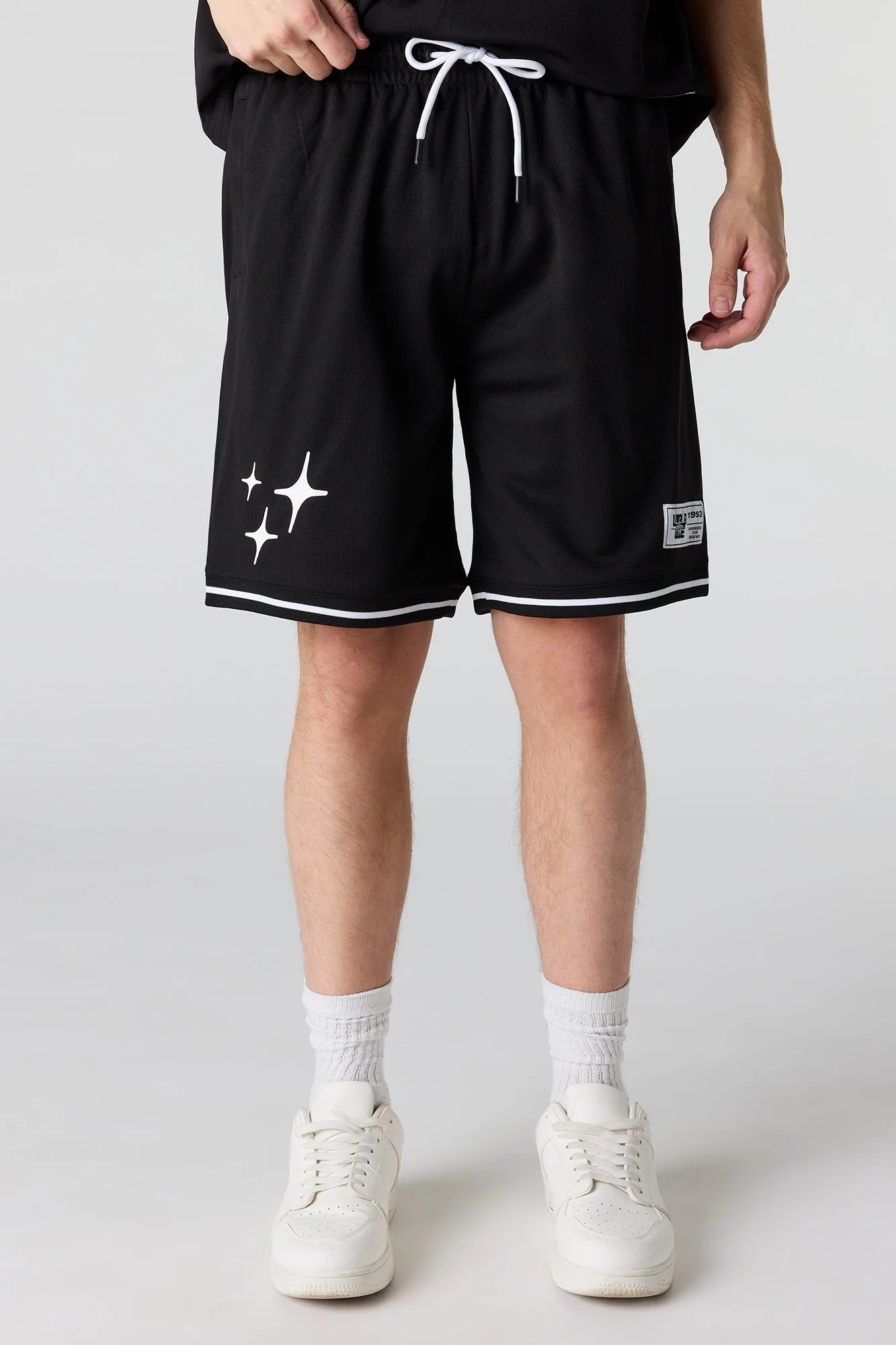 Graphic Mesh Short - Image 4