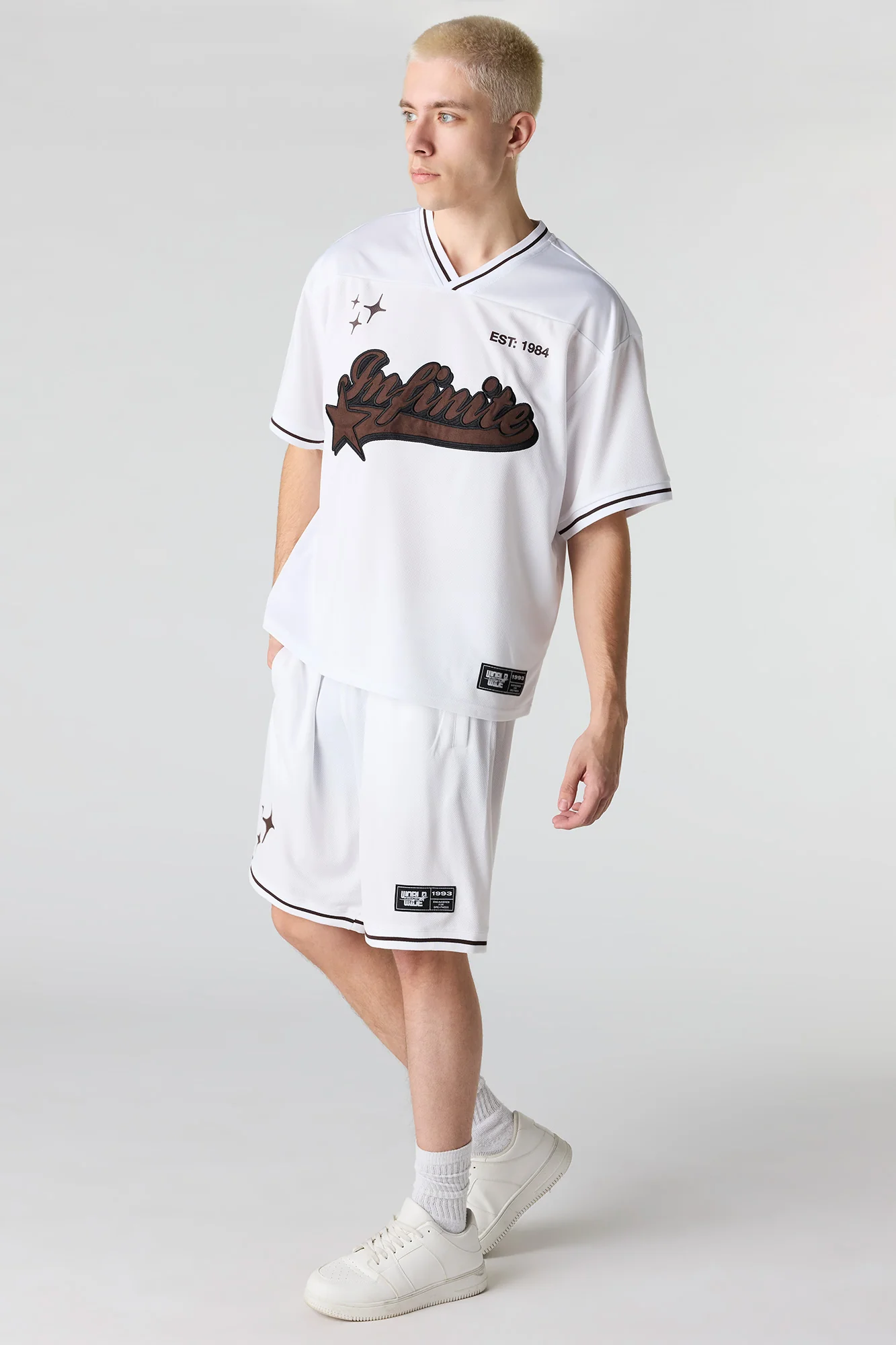 Graphic Mesh Short - Image 8