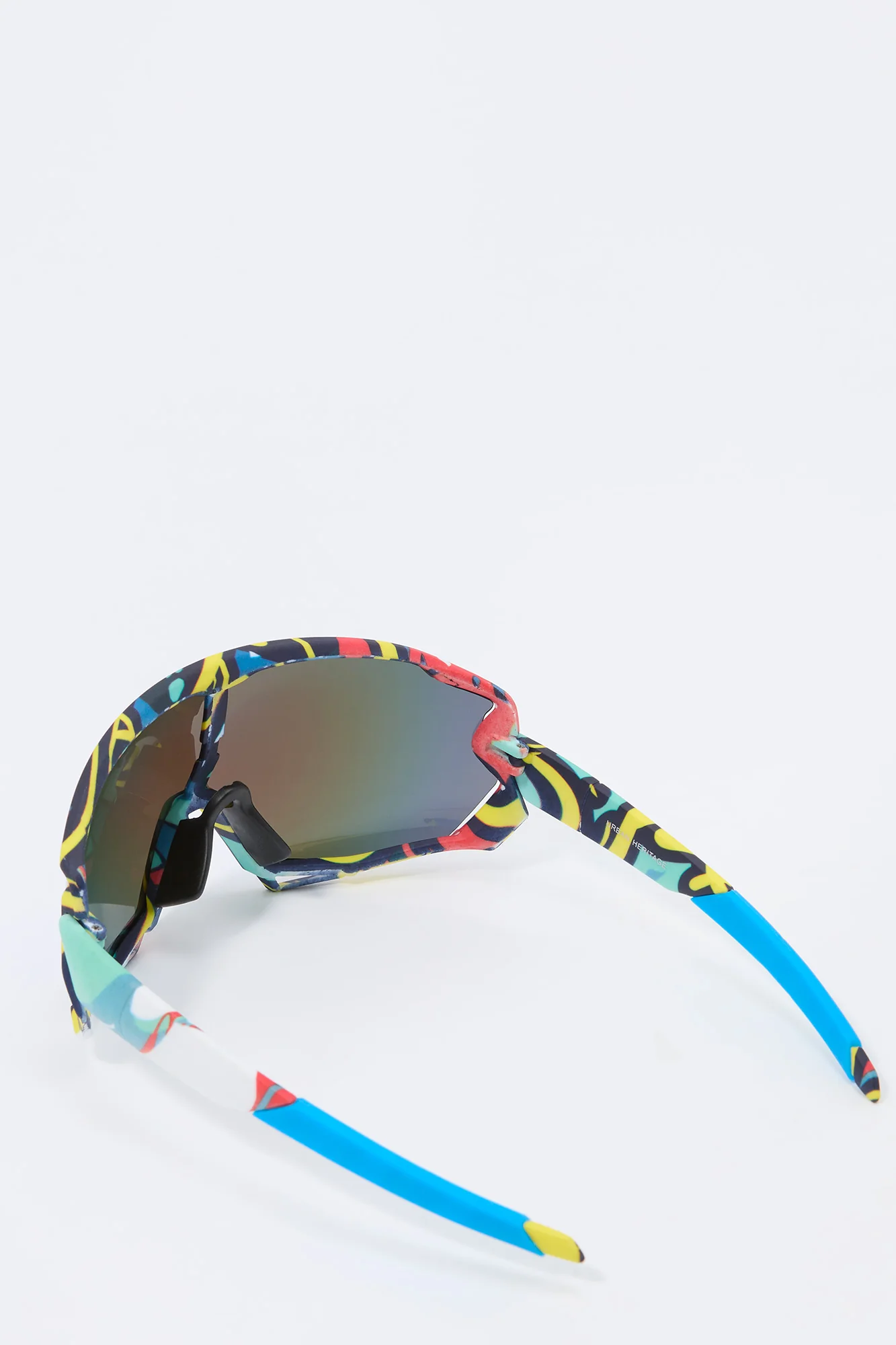 Abstract Shield Sunglasses - Image 6