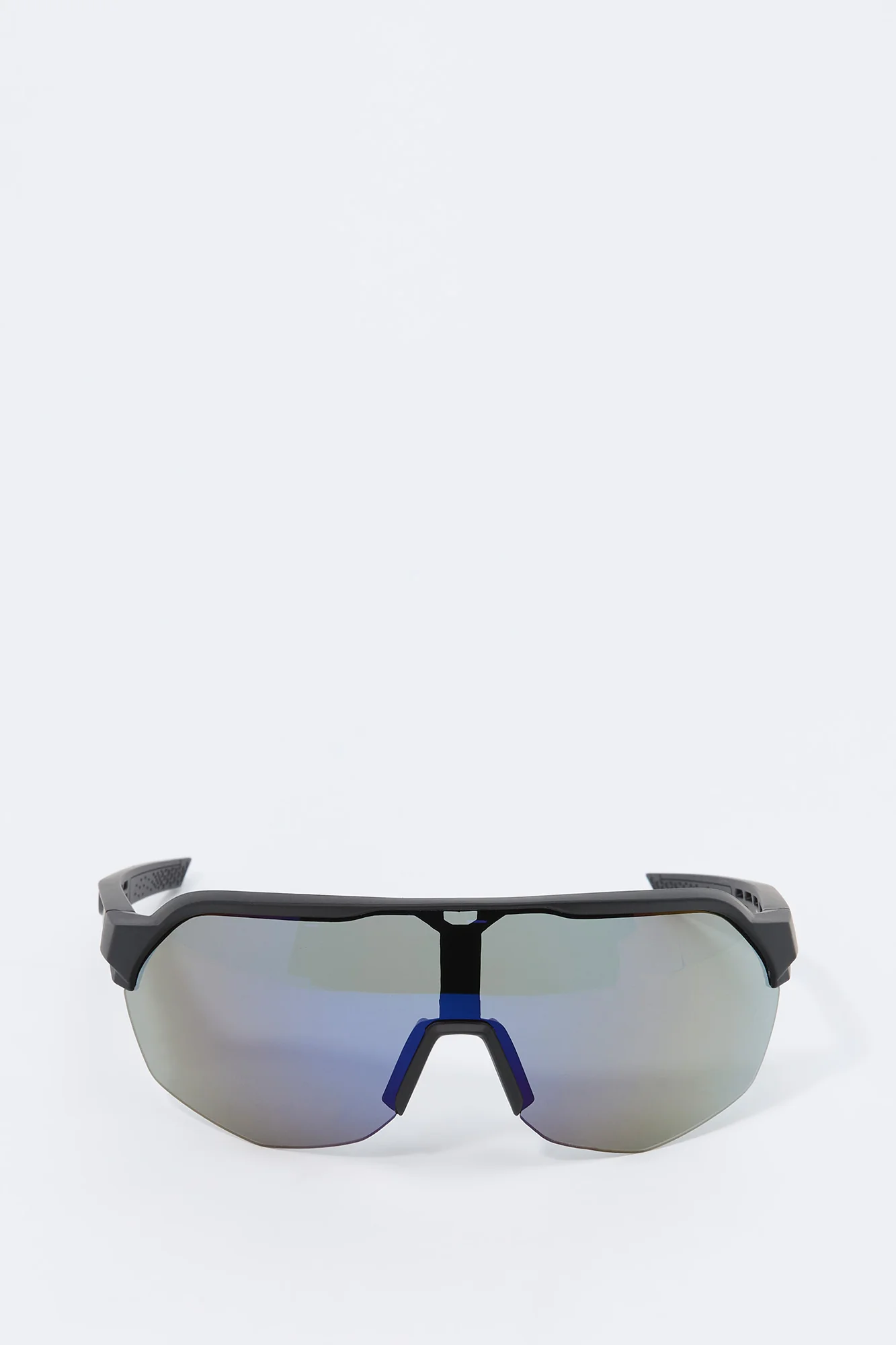 Rimless Curved Shield Sunglasses - Image 4