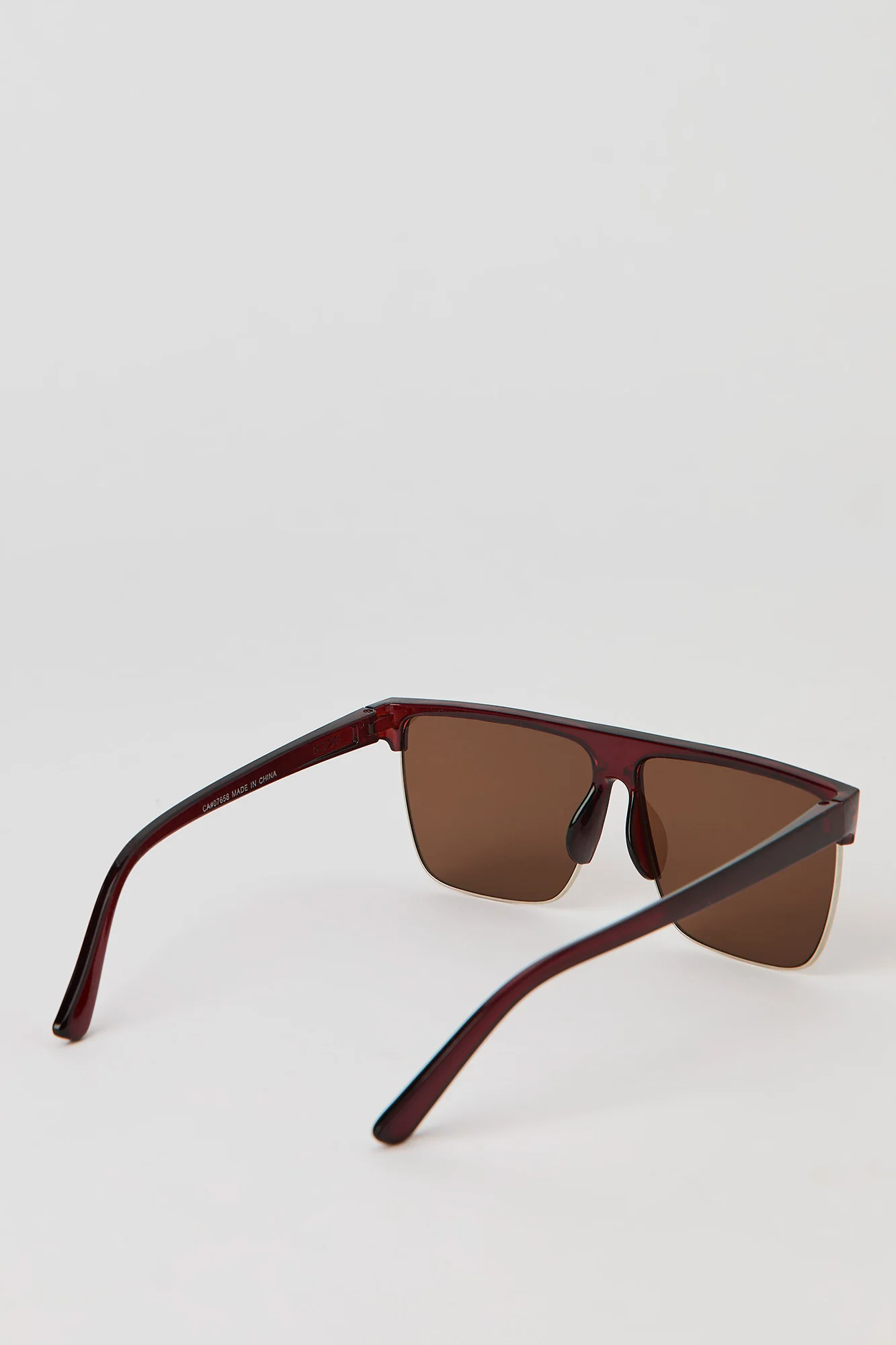 Lunettes de soleil carrées rétro - Image 3