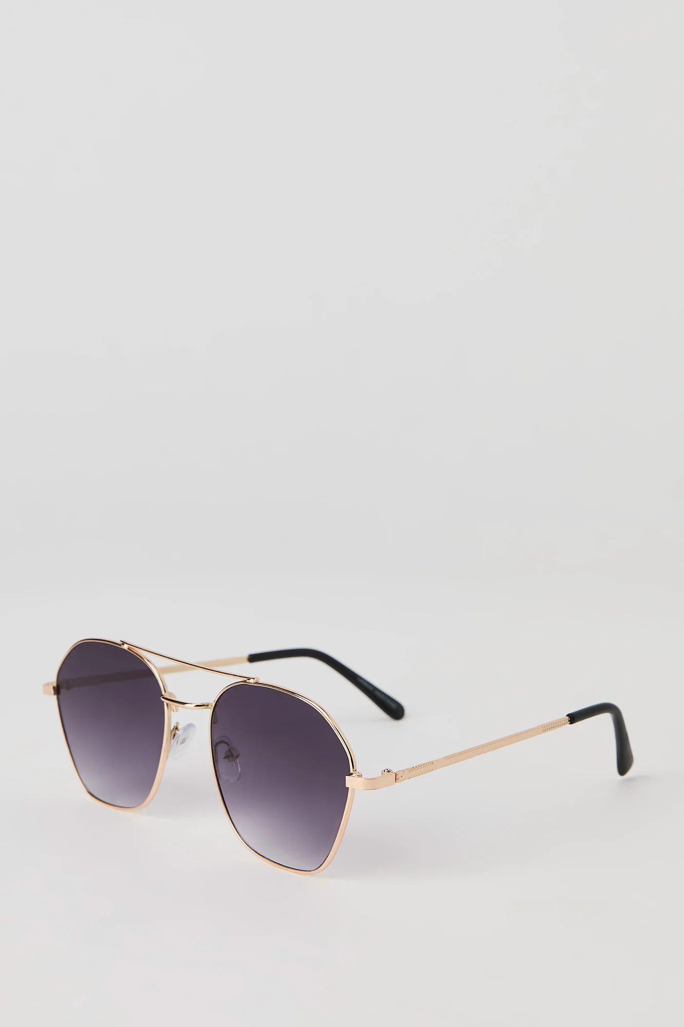 Round Aviator Sunglasses - Image 2
