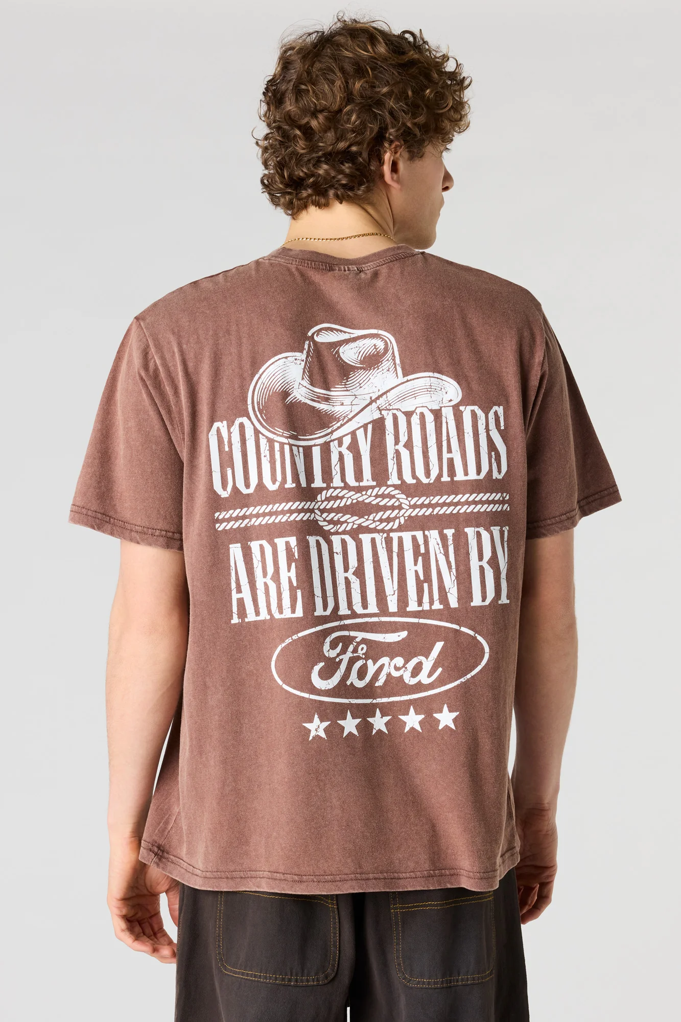 Ford Graphic Washed T-Shirt - Image 4
